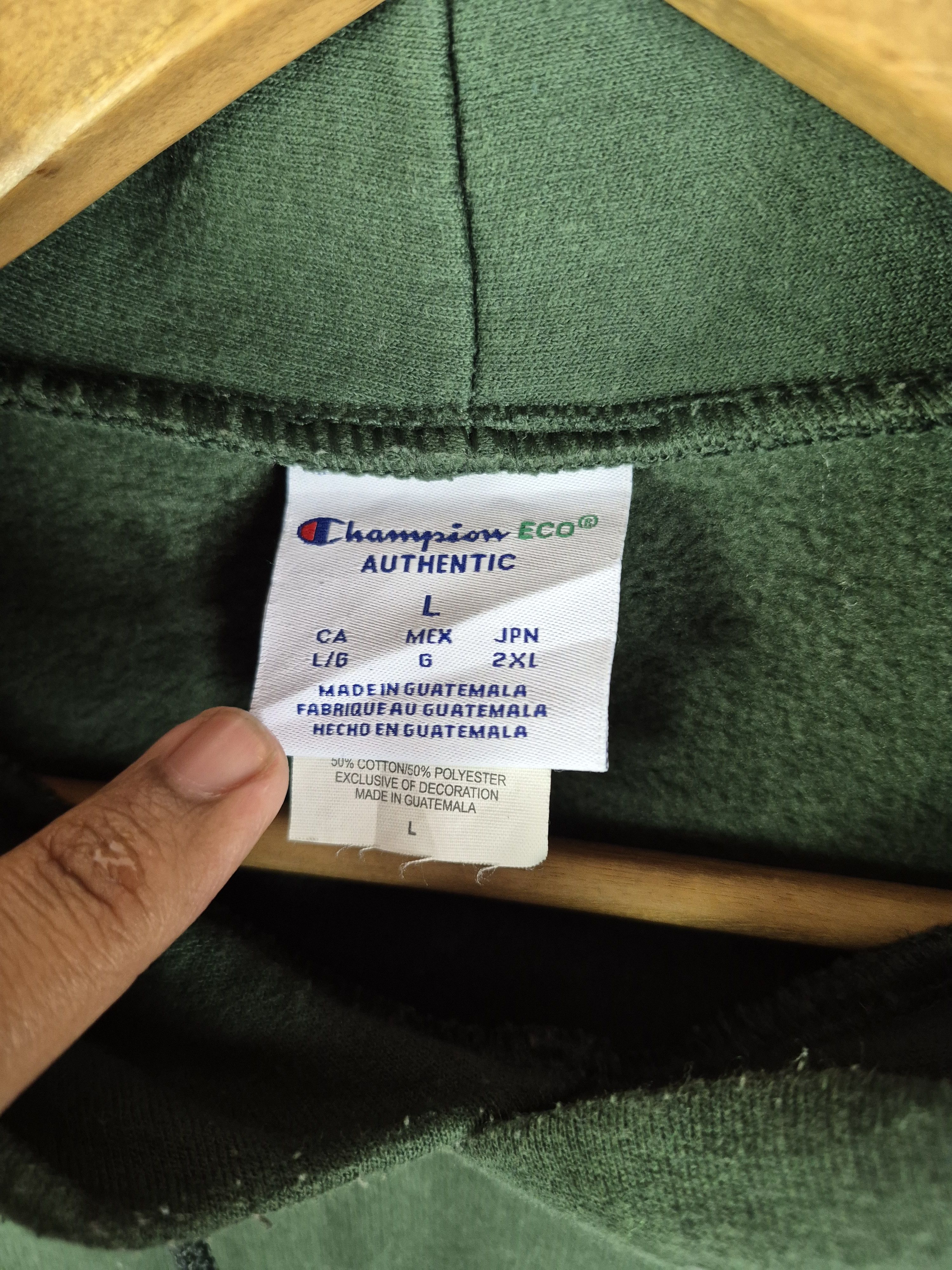 Champion 🔥 Champion Eco Small Logo Hoodie Sweater Pullover Size US L / EU 52-54 / 3 - 6 Thumbnail