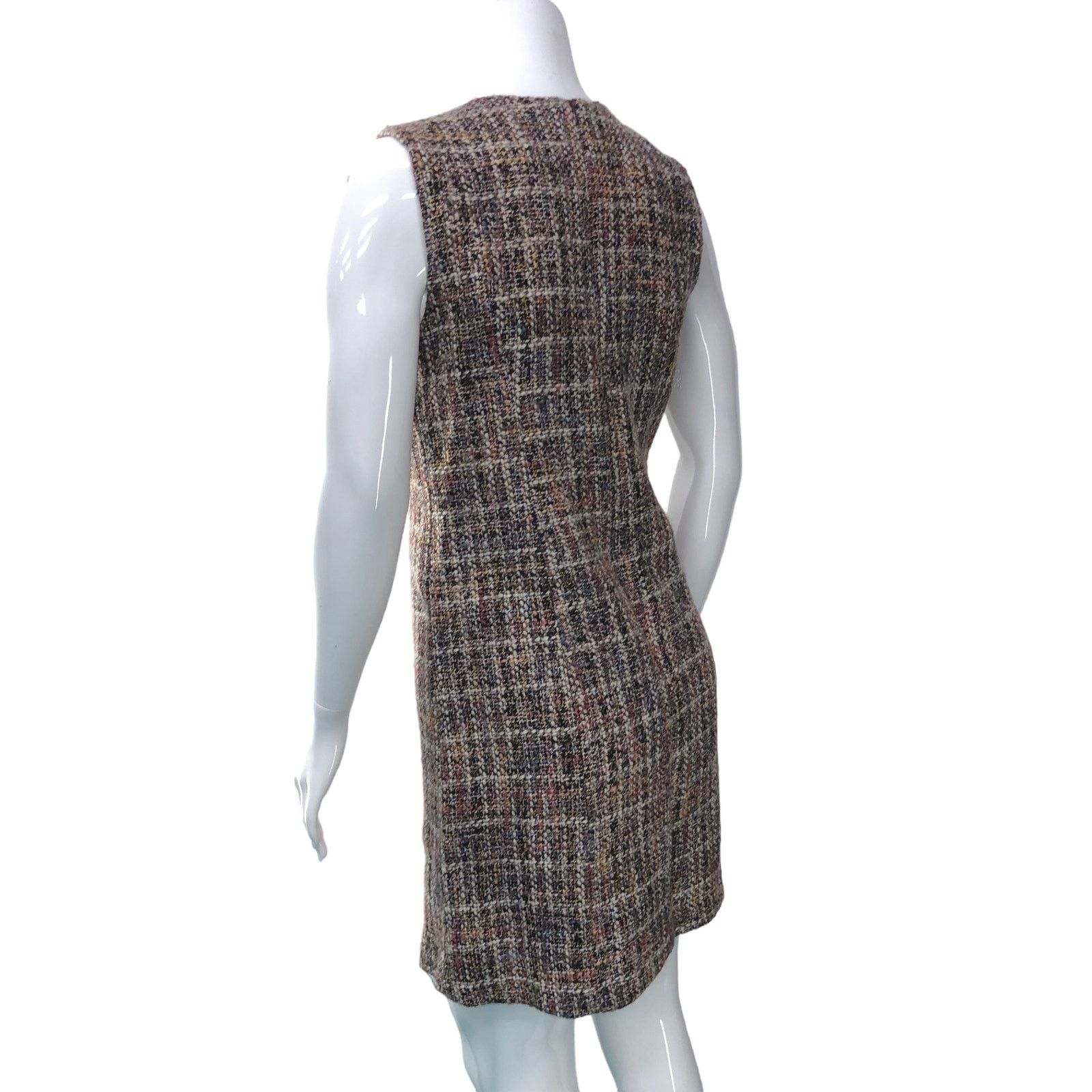 Other Gal Meets Glam Womens Sz 0 Ramona Tweed Shift Pencil Dress Size XS / US 0-2 / IT 36-38 - 7 Thumbnail