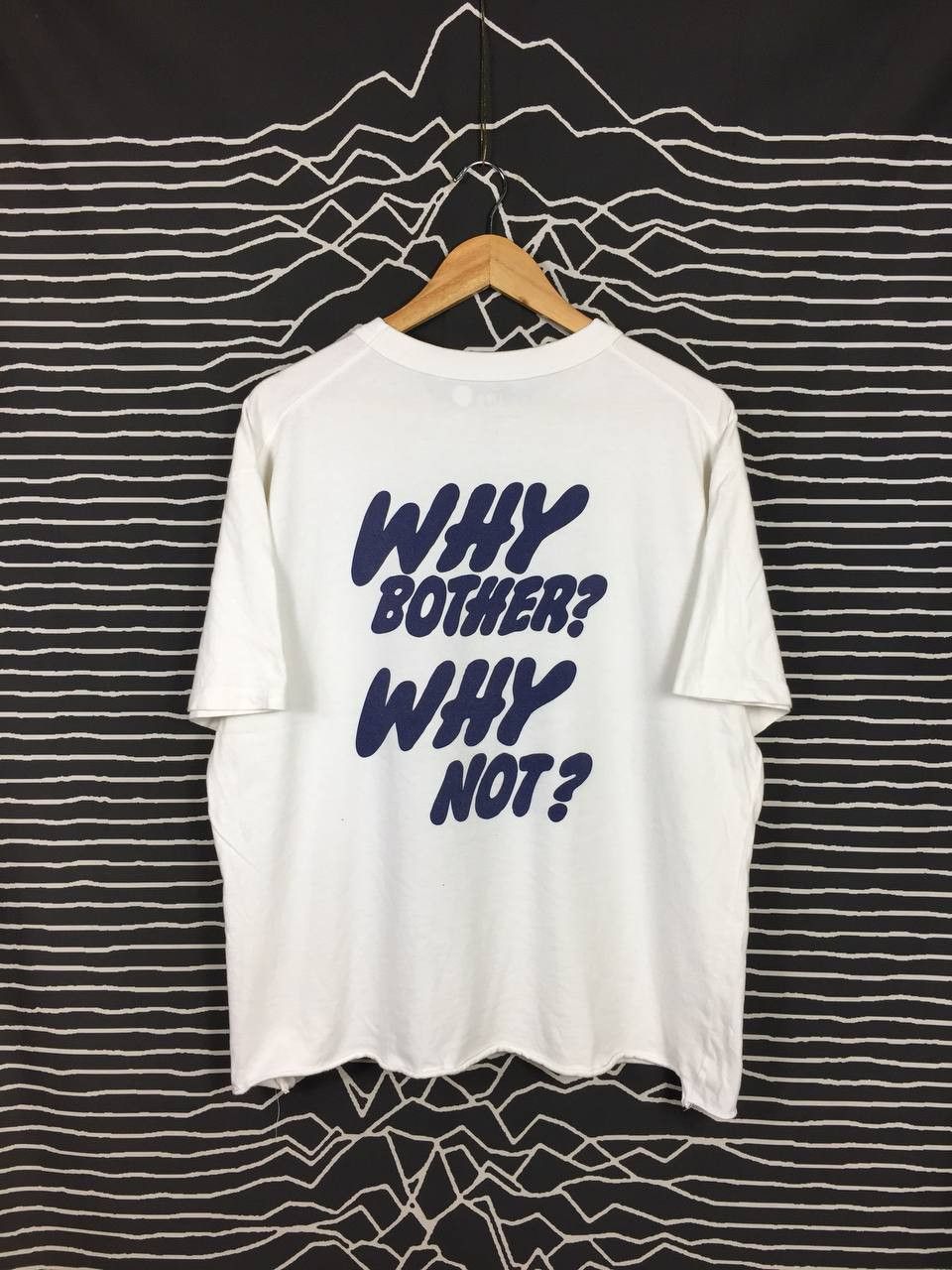 Japanese Brand × Uniqlo Uniqlo X Verdy “Why Bother? Why Not?” Cartoon Tee Size US M / EU 48-50 / 2 - 1 Thumbnail