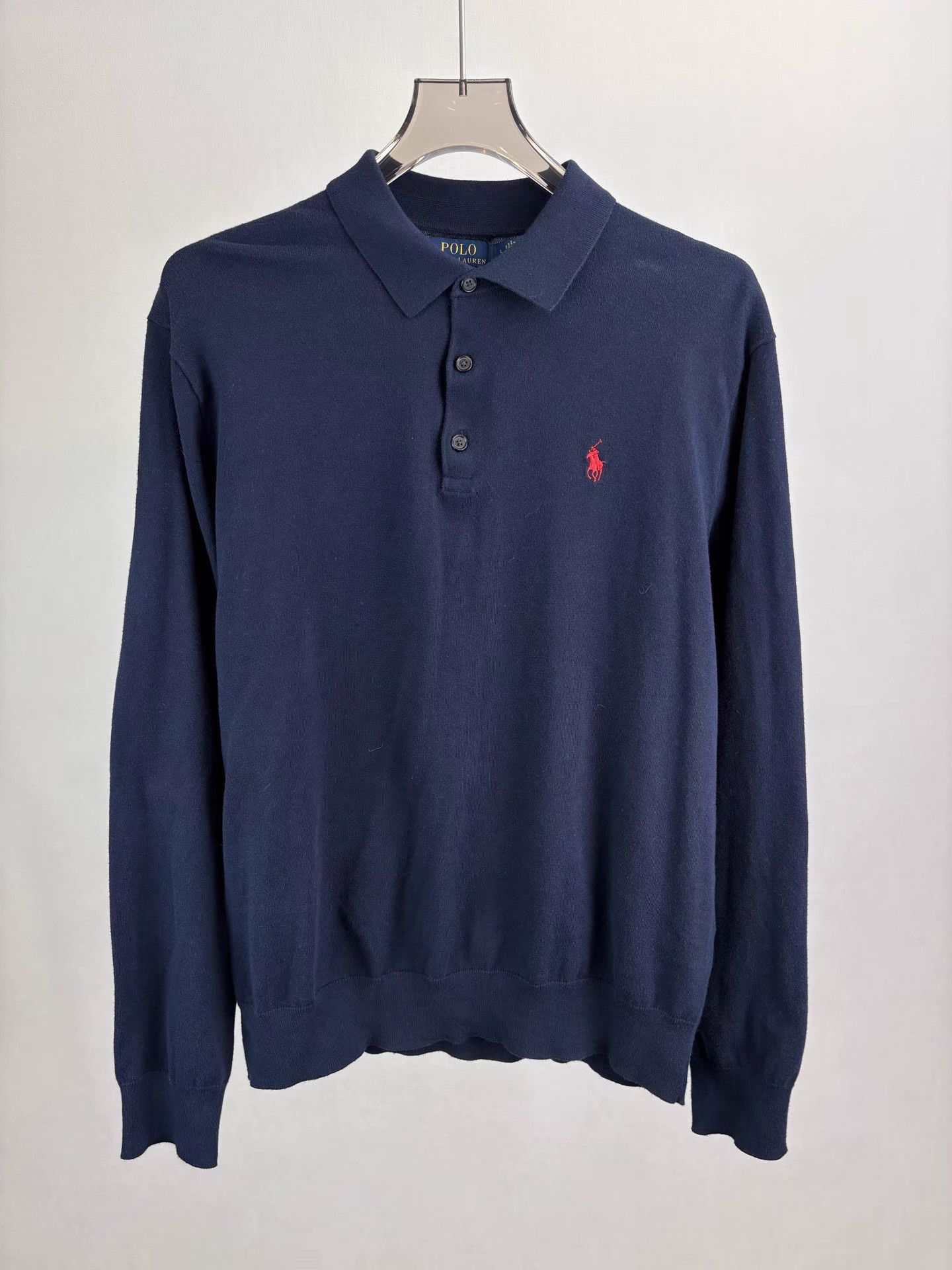 Ralph Lauren RALPH LAUREN Men's Long Sleeve Polo Shirt K1 Size US L / EU 52-54 / 3 - 1 Thumbnail