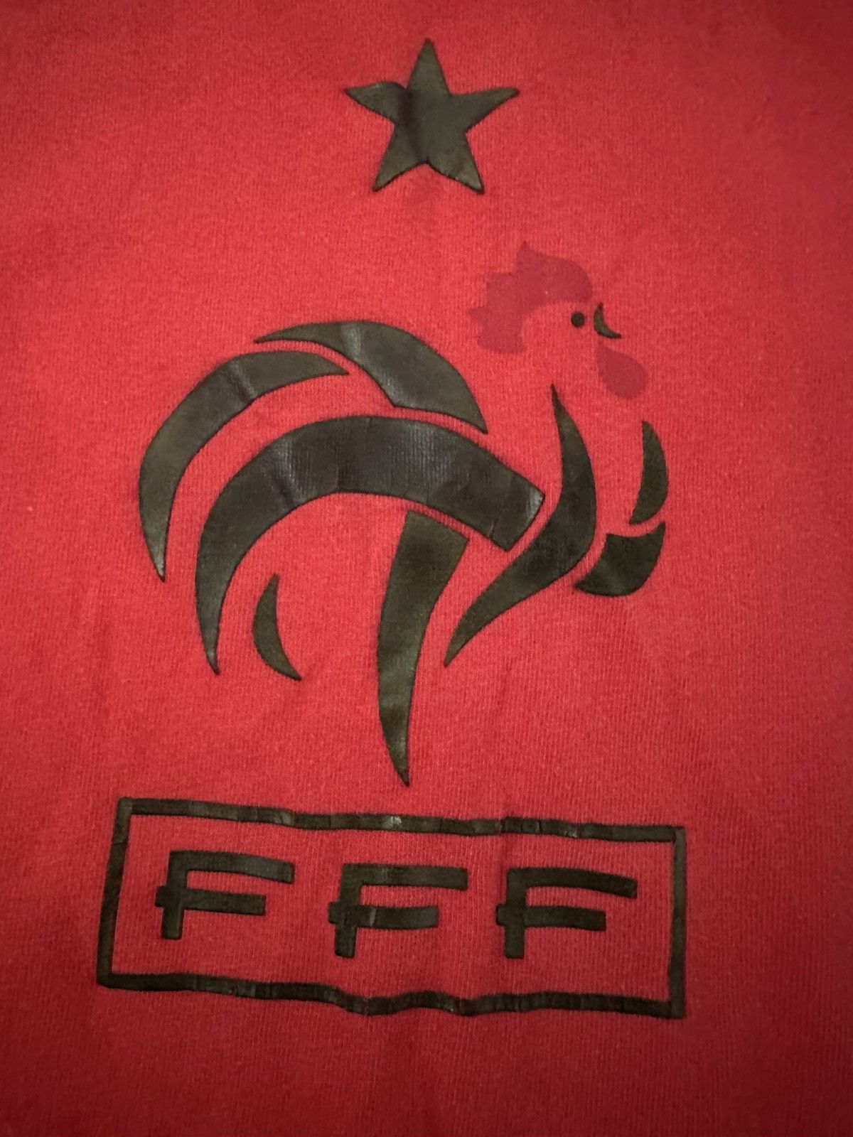 Adidas × Vintage Vintage Adidas 2008 France y2k T shirt Big Logo hype Size US S / EU 44-46 / 1 - 4 Thumbnail