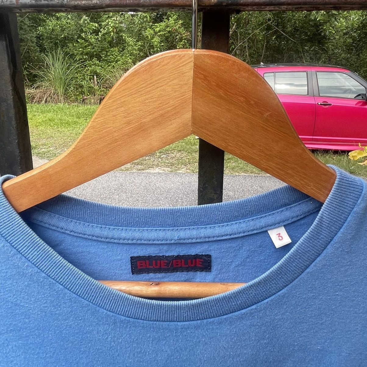 Blue Blue Japan 🔥🇯🇵Vintage Blue Blue Japan Big Logo Tee Size US L / EU 52-54 / 3 - 8 Thumbnail