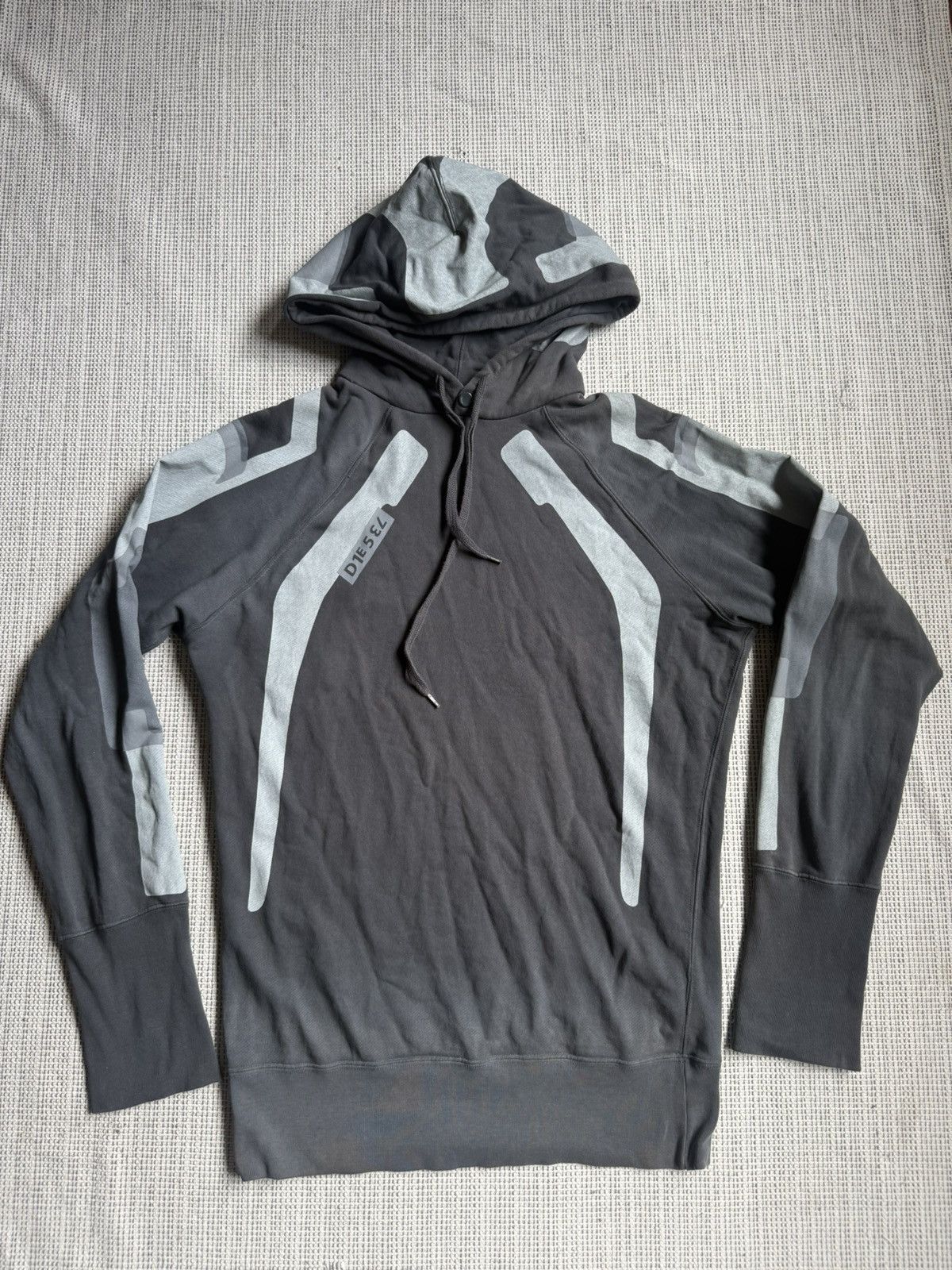 Diesel Y2K DIESEL hoodie Size US L / EU 52-54 / 3 - 1 Thumbnail