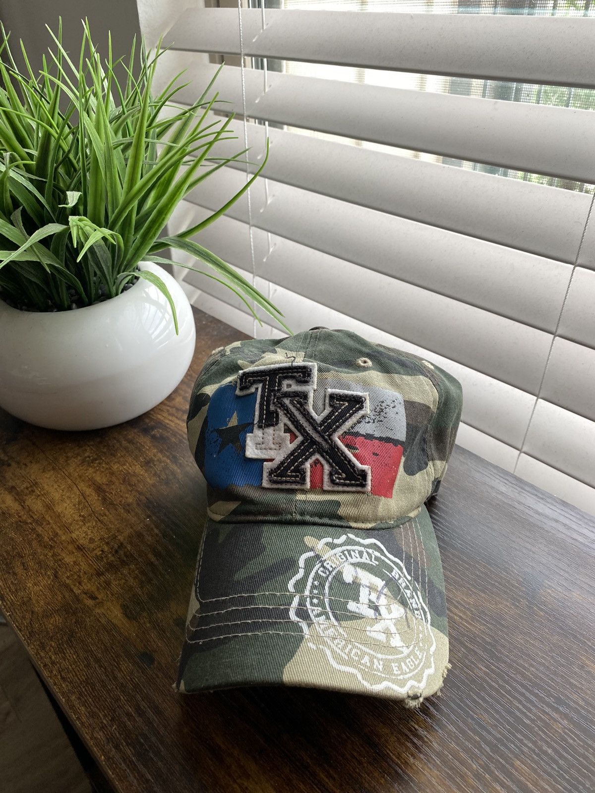 Vintage Y2K Texas Camo Hat Size ONE SIZE - 1 Thumbnail