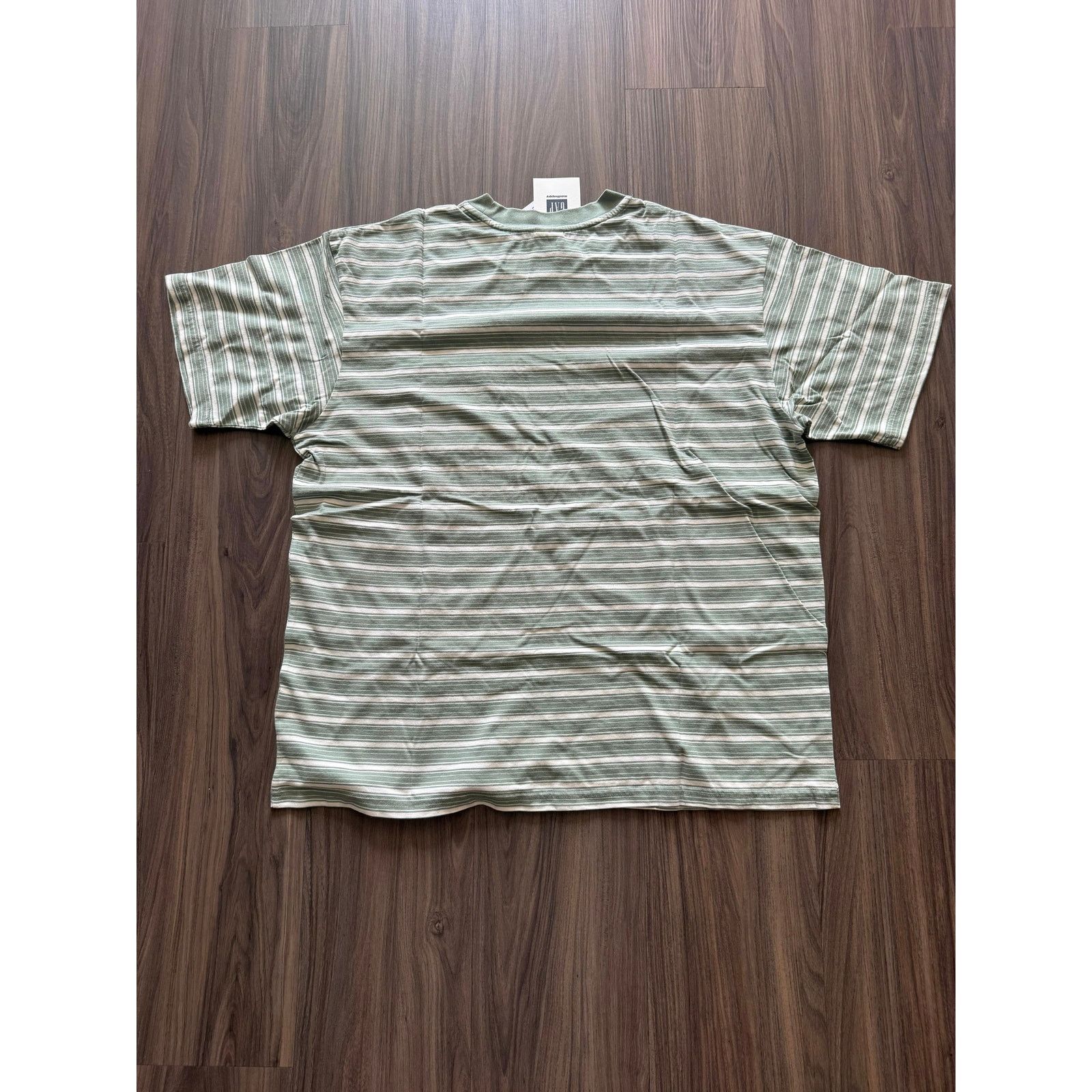 Gap Gap x Madhappy Stripe Pocket Tee Sage Green NWT Size US L / EU 52-54 / 3 - 2 Thumbnail