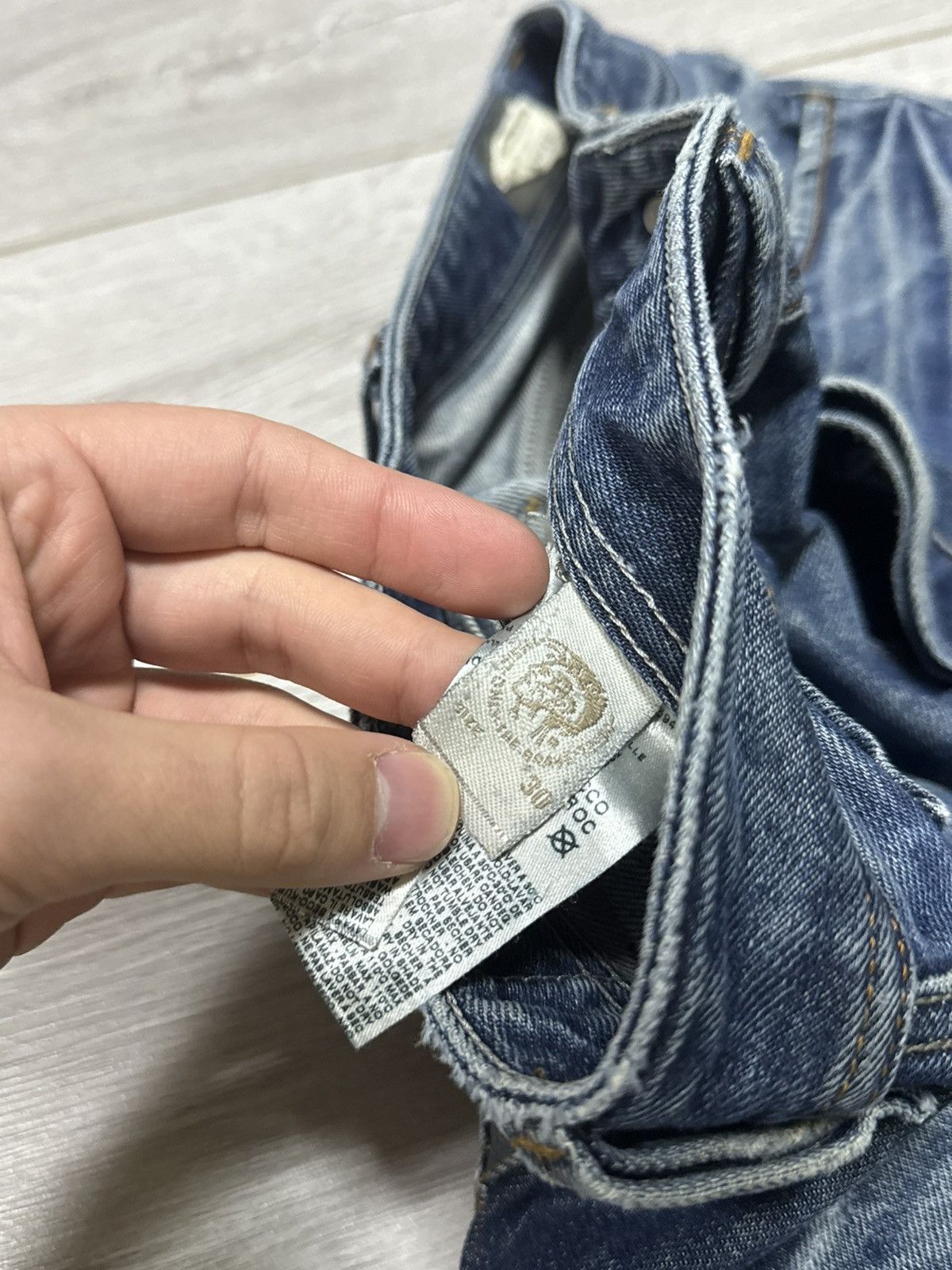 Diesel CRAZY DIESEL LARKEE JEANS Size US 30 / EU 46 - 8 Thumbnail