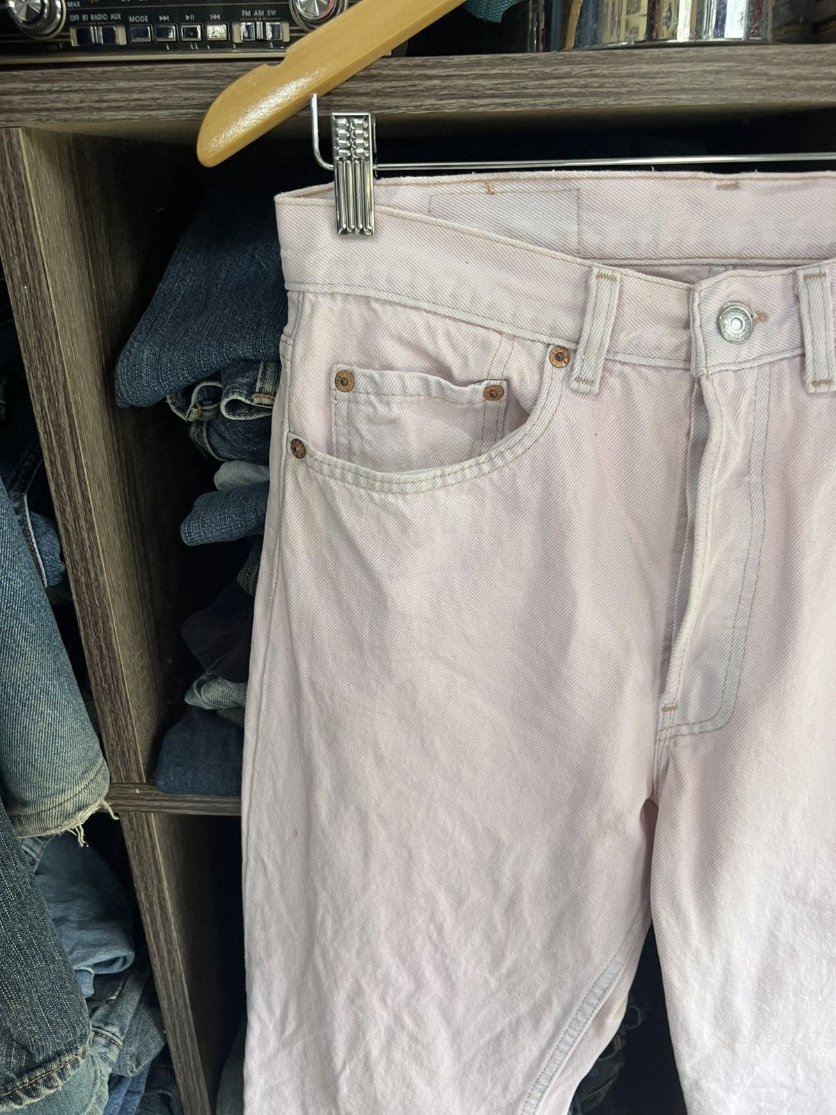 Levi's Vintage Clothing 🔥Vintage Levis 501 Button 511 Denim Size US 30 / EU 46 - 9 Thumbnail