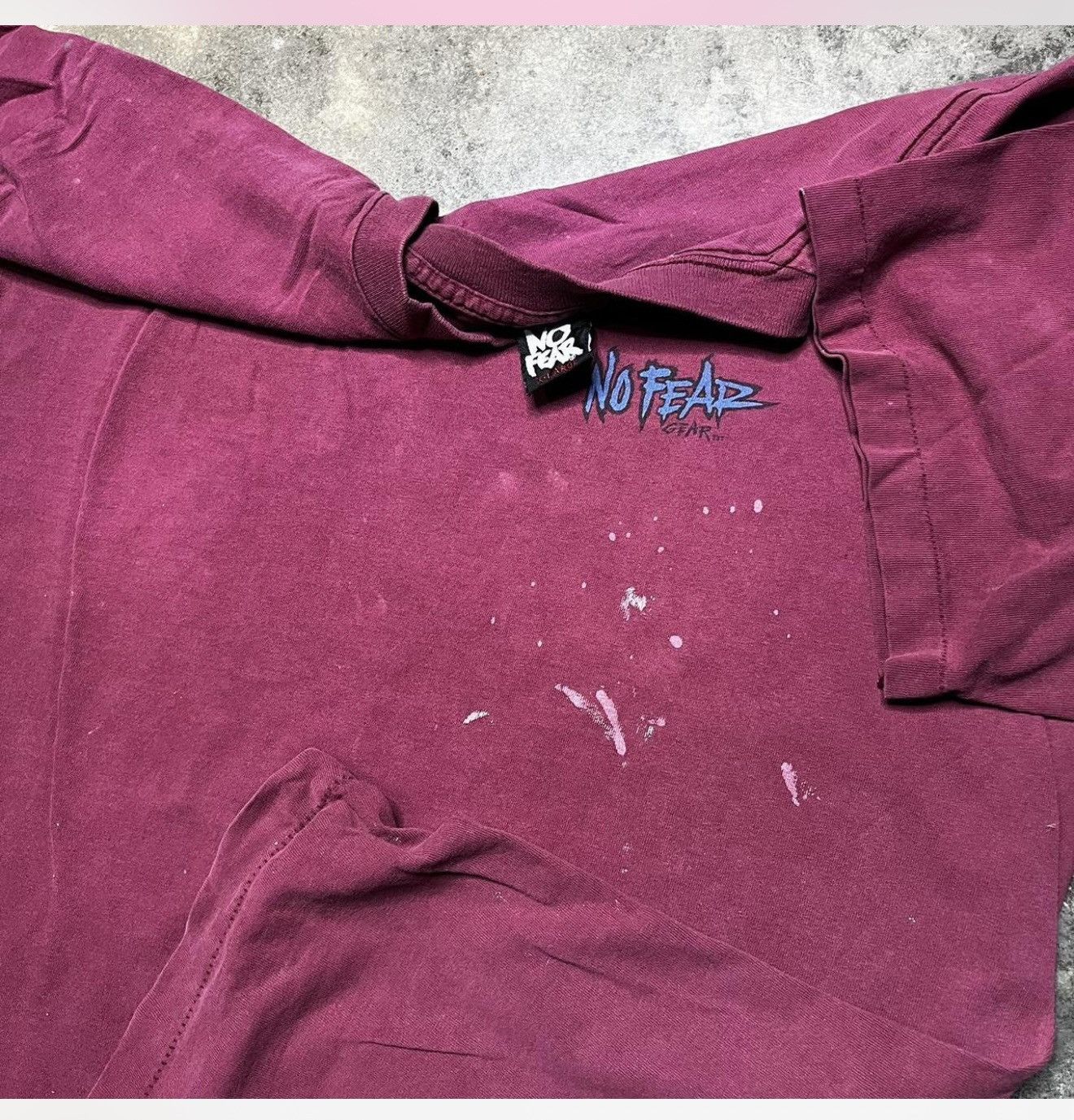 No Fear vintage no fear faded painter baggy single stitch tshirt Size US XL / EU 56 / 4 - 3 Thumbnail
