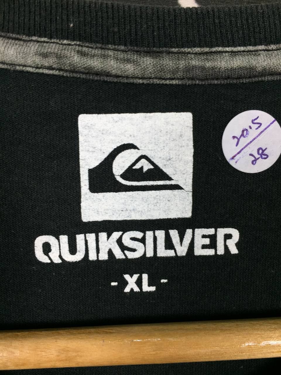 Quiksilver Quiksilver Boardriding Company Big Logo Surfwear Pocket Tee Size US XL / EU 56 / 4 - 10 Thumbnail