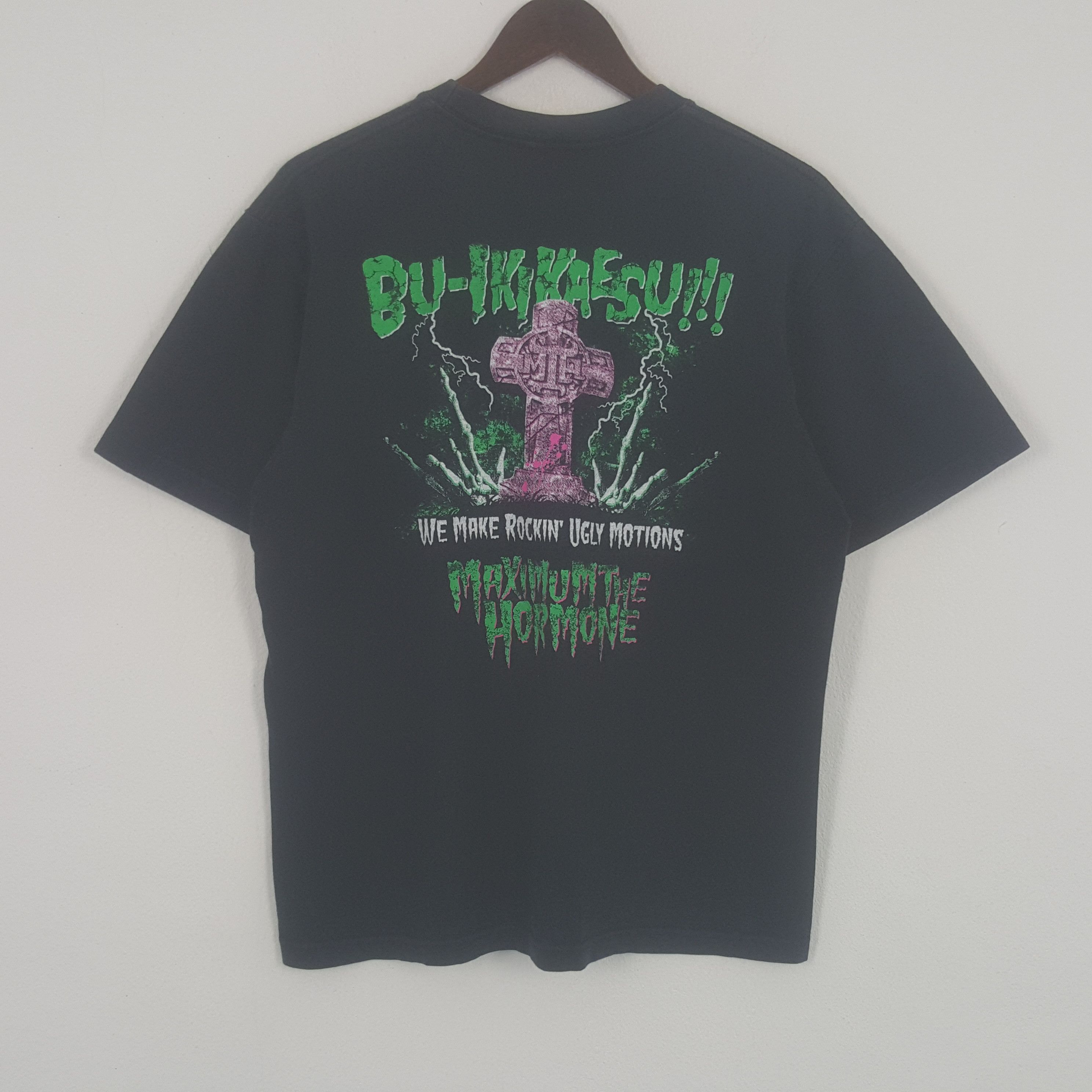 Band Tees × Japanese Brand × Vintage Vintage Maximum The Hormone Japanese Rock Band Tshirt Size US L / EU 52-54 / 3 - 3 Thumbnail