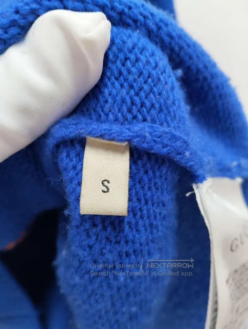 Gucci Gucci Blue sweater Size US S / EU 44-46 / 1 - 5 Thumbnail