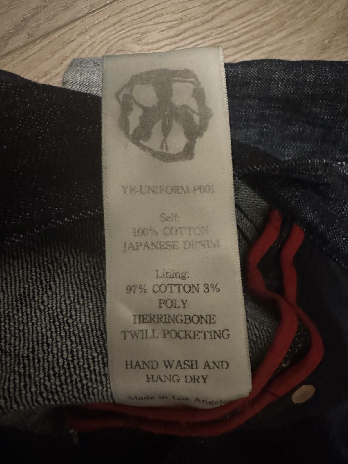 Yuremane Yuremane Yeuniform Indigo Denim Size US 30 / EU 46 - 4 Thumbnail