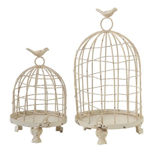 Designer × Homemade S/2 Stella Decorative Birdcages With Bird Finial Size US L / EU 52-54 / 3 - 1 Thumbnail