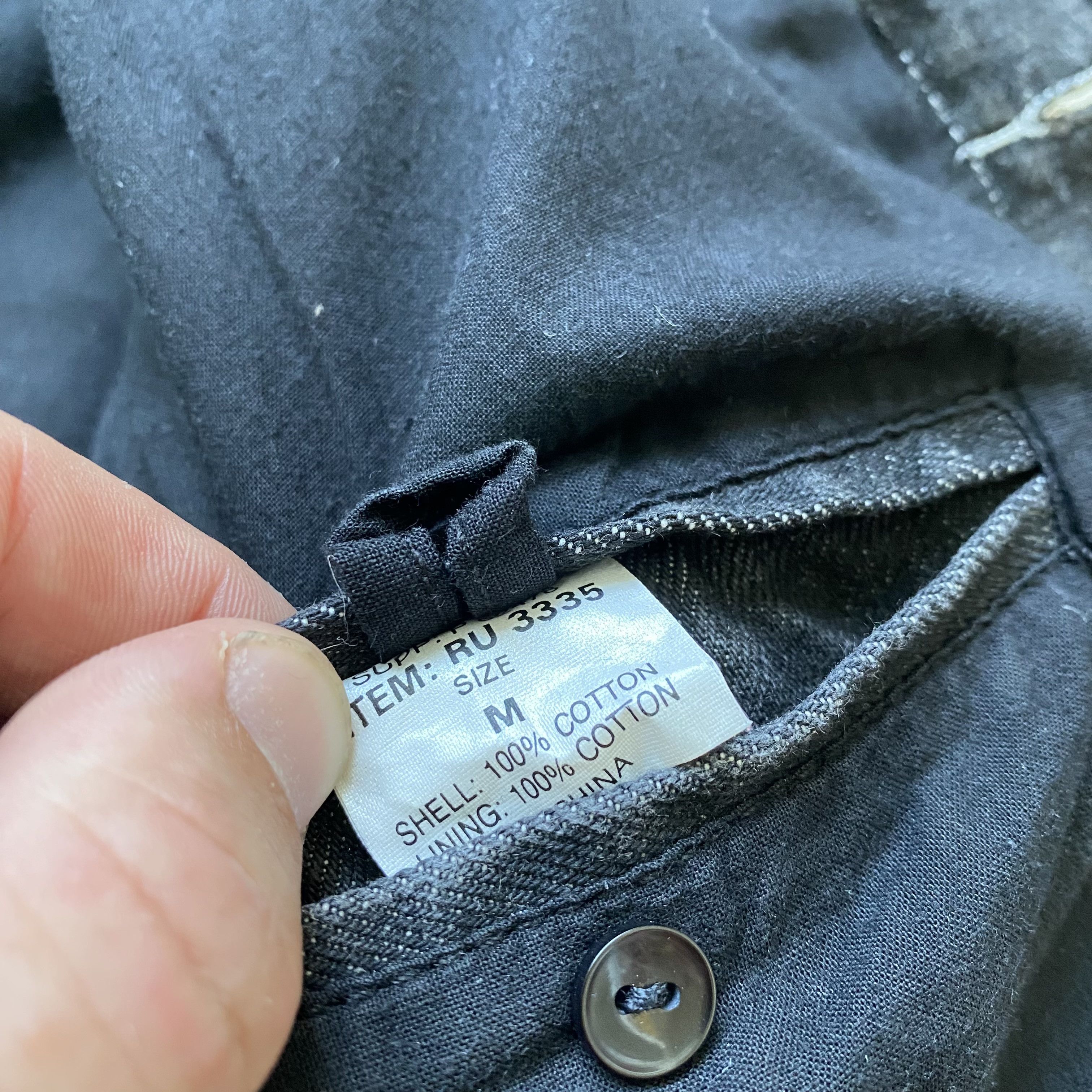 Carhartt Vintage 90s Work Denim Chore jacket Carhartt style Size US M / EU 48-50 / 2 - 7 Thumbnail