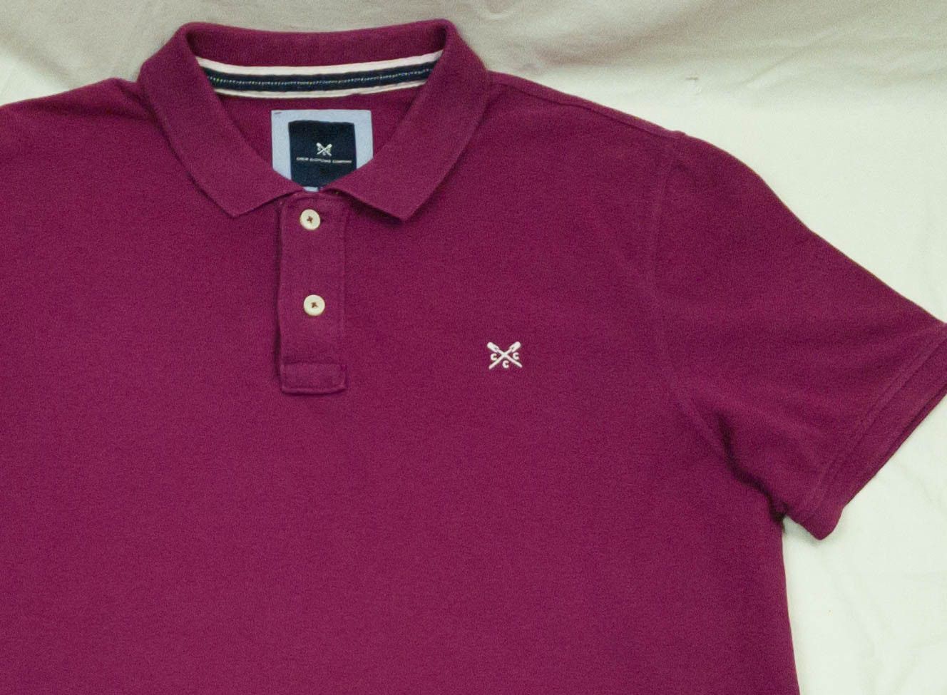 Other Crew Clothing mens polo top cotton size XL vgc Size US XL / EU 56 / 4 - 4 Thumbnail