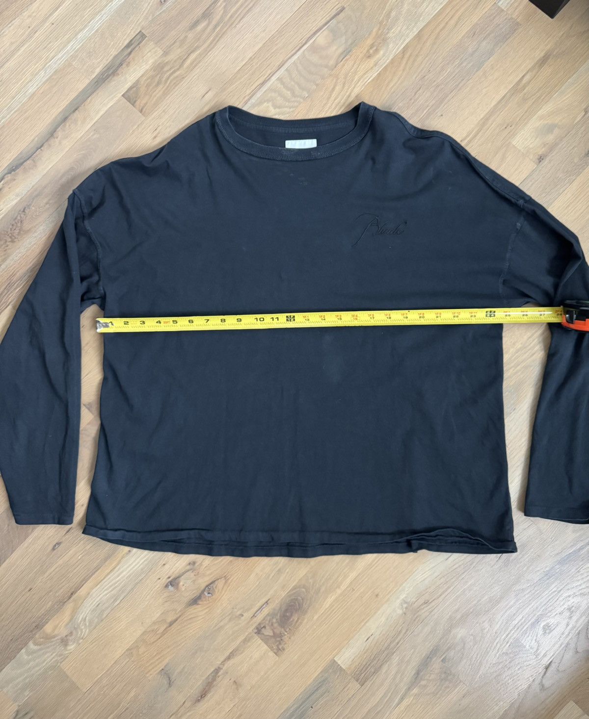 Rhude Rhude Black Reverse LS Tee Size US M / EU 48-50 / 2 - 1 Thumbnail