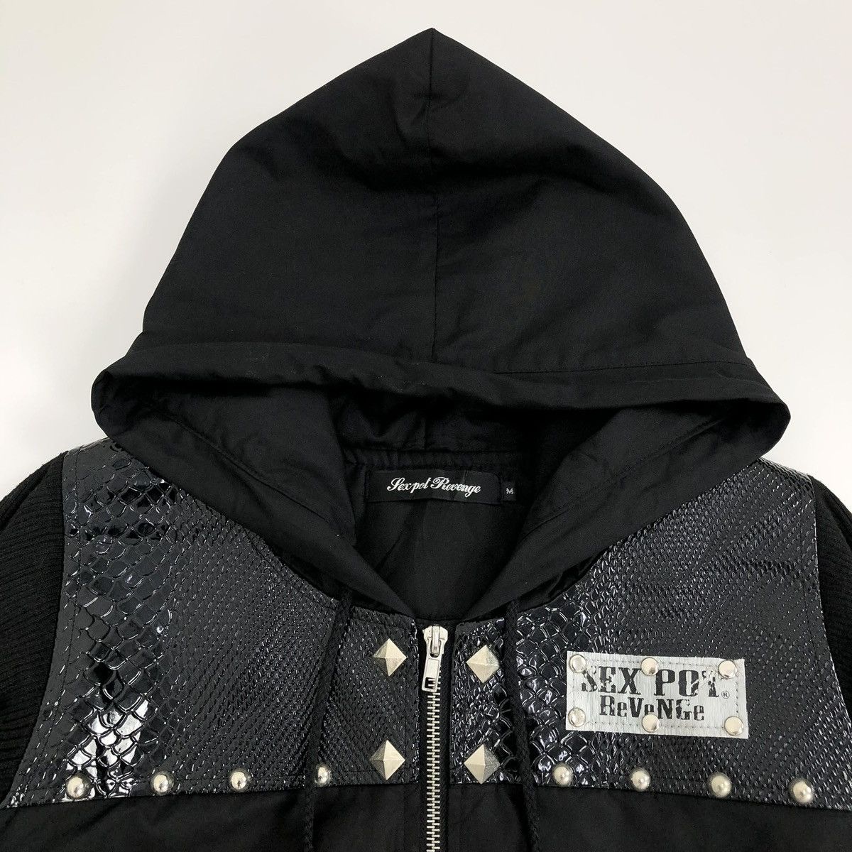 Sex Pot ReVeNGe 2000s Sex Pot Revenge Punk Bastrad Studded Zip Hoodie Size US M / EU 48-50 / 2 - 10 Thumbnail