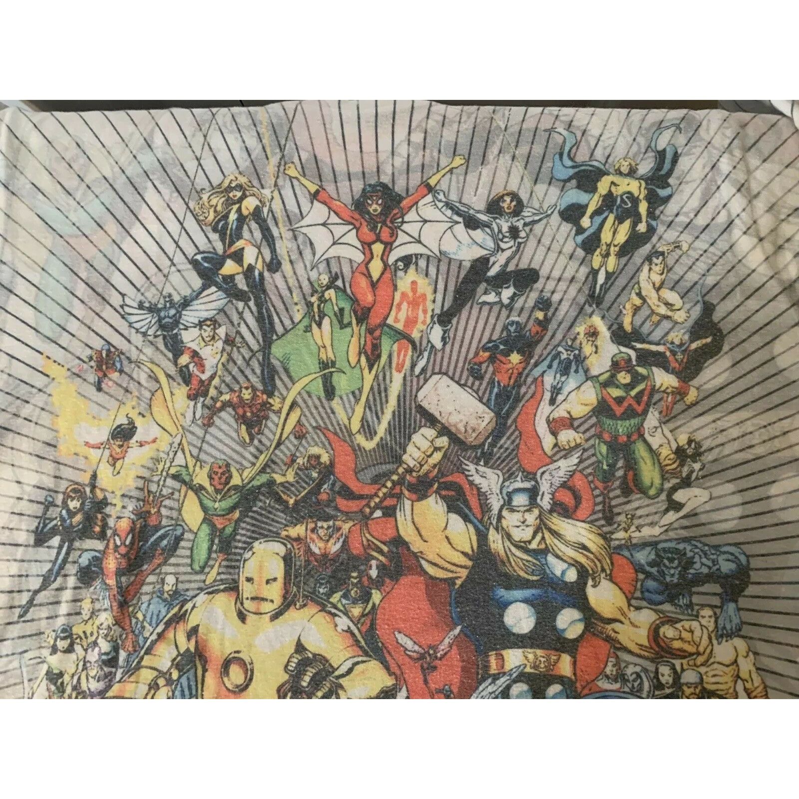 Universal Studios Vtg Universal Studios Men’s Sz M marvel universe Hulk Thor Size US M / EU 48-50 / 2 - 7 Thumbnail