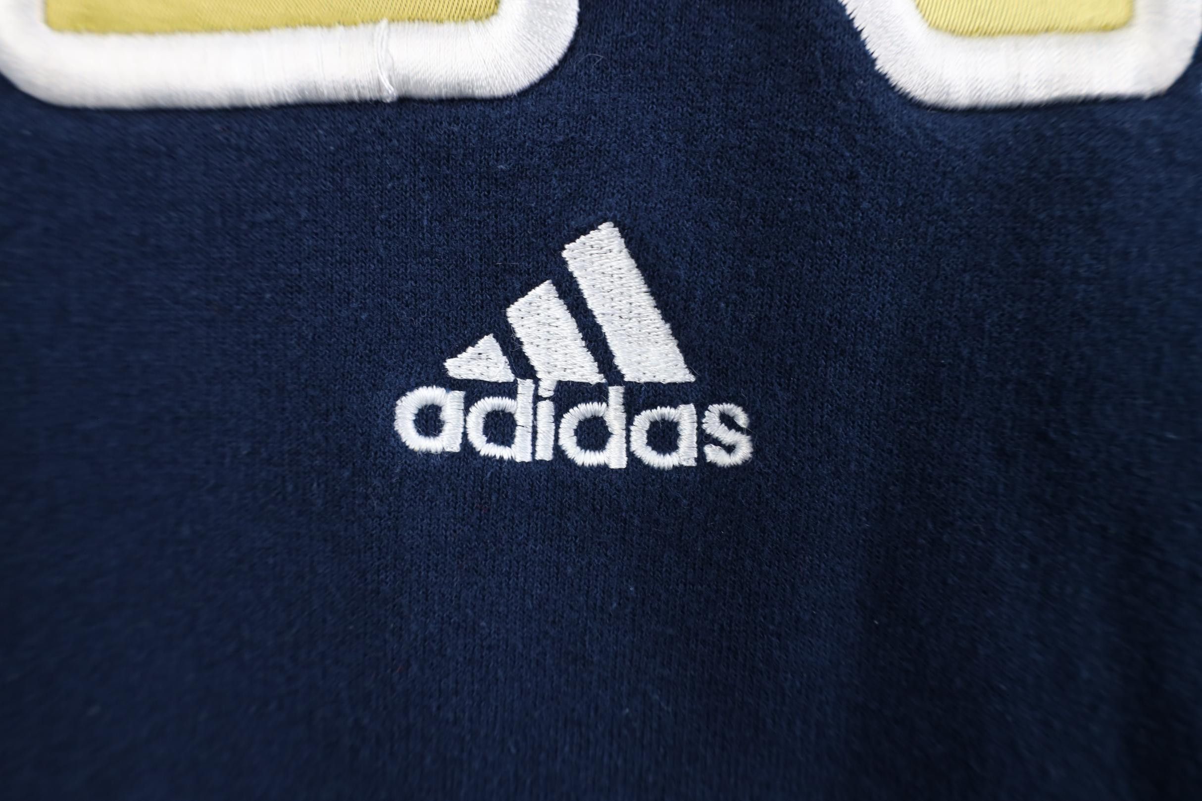 Adidas Vintage Y2K Adidas Notre Dame University Hoodie Sweatshirt Size US M / EU 48-50 / 2 - 6 Thumbnail