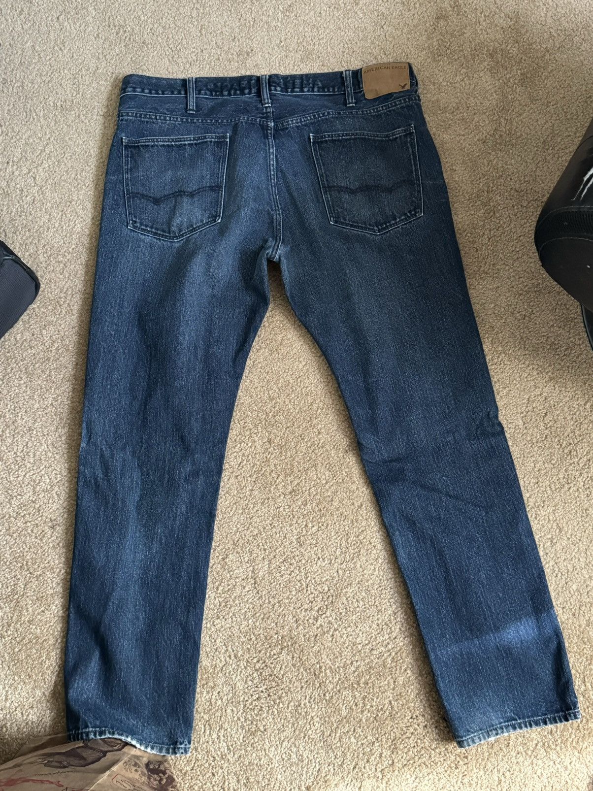 American Eagle Outfitters × Vintage AMERICAN EAGLE SLIM FIT DENIM JEANS 38x32 Size US 38 / EU 54 - 2 Thumbnail