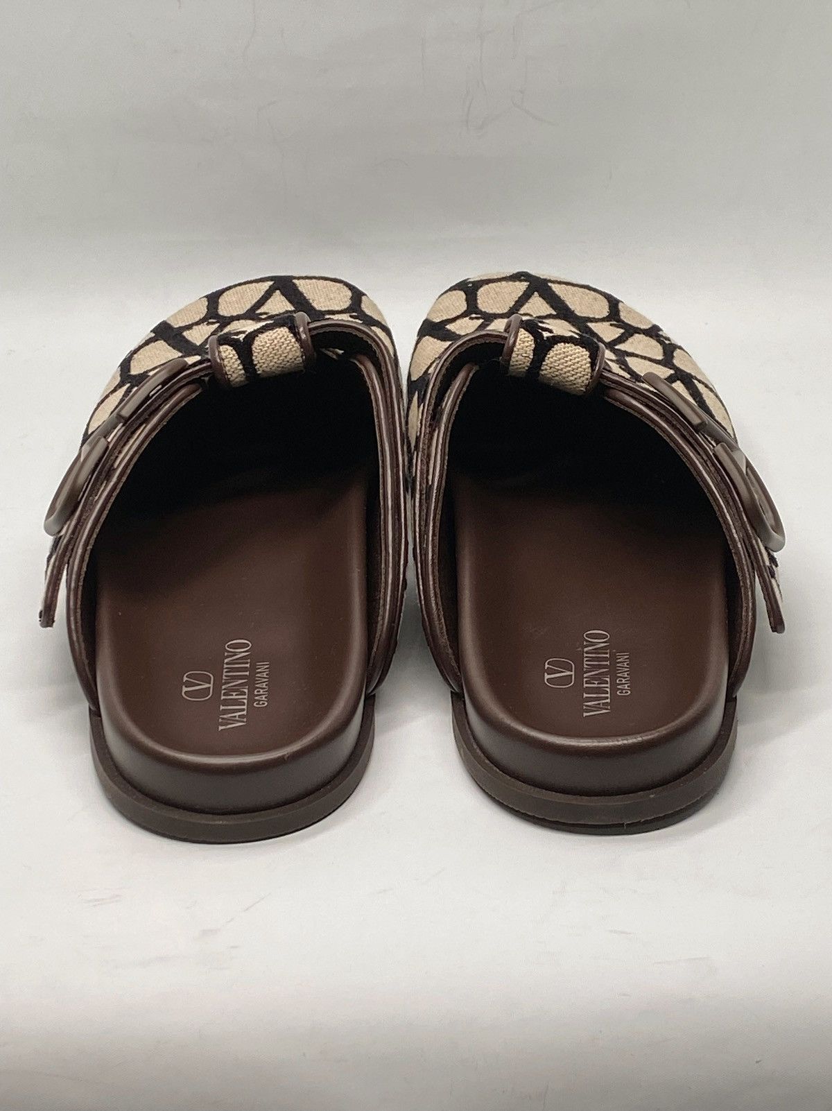 Valentino Valentino Garavani Toile Iconographe Clogs size 44/us 11 Size US 11 / EU 44 - 8 Thumbnail