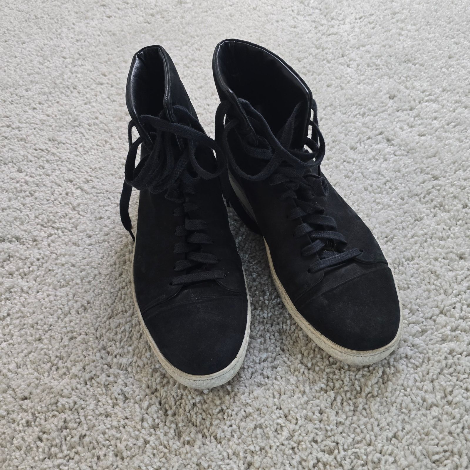 John Elliott John Elliot Mens Designer Suede Leather Shoes Italy 46 12 Size US 12 / EU 45 - 6 Thumbnail