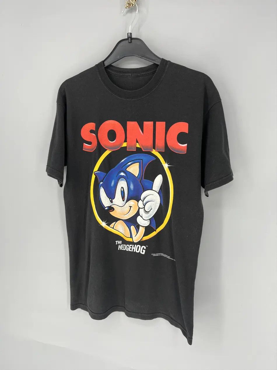 Cartoon Network Vintage Tee Sonic the Hedgehog Sega 1991 Streetwear Style Size US M / EU 48-50 / 2 - 3 Thumbnail