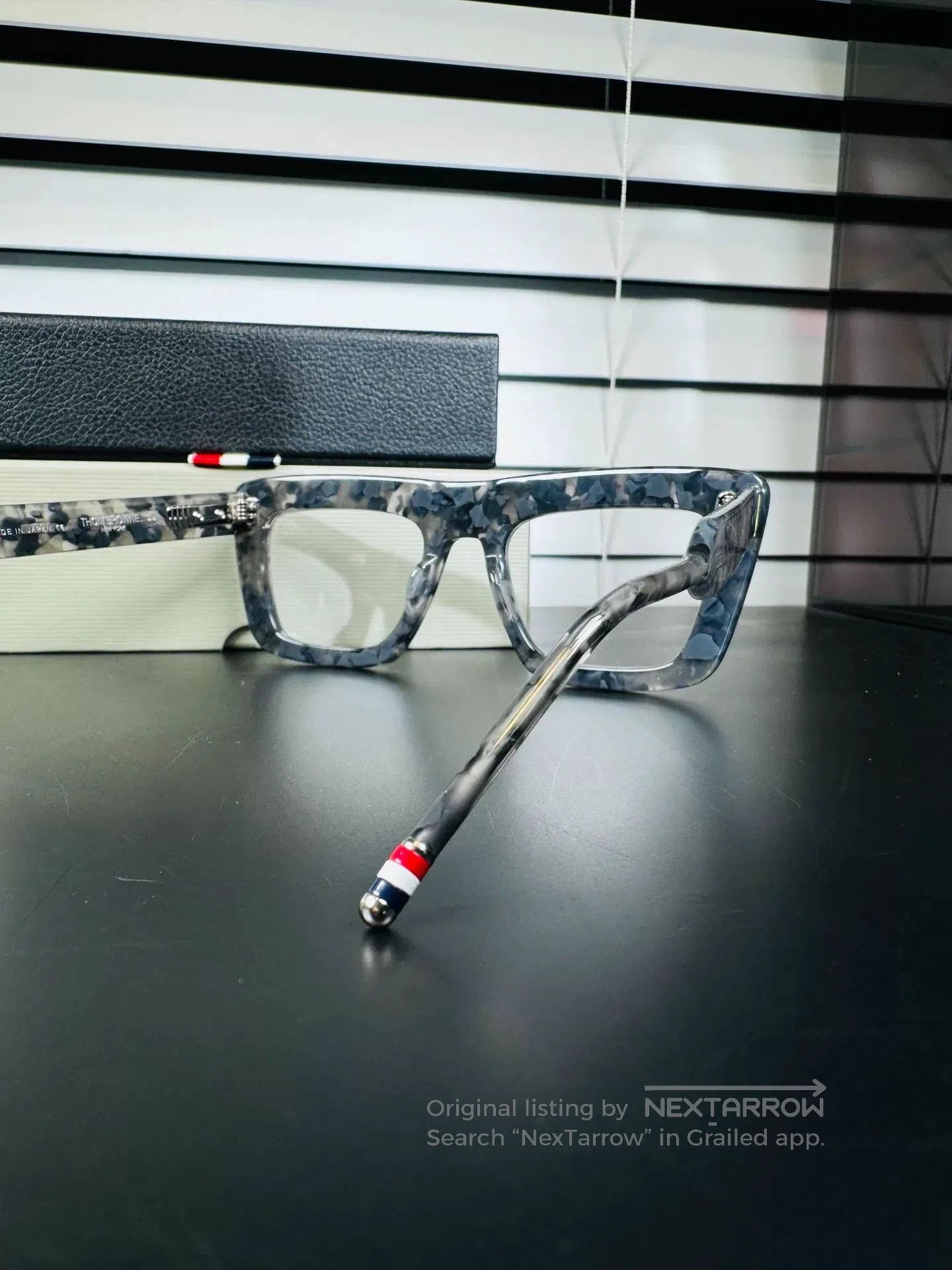 Thom Browne Thom Browne Gray Tortoise Glasses Frame. Size ONE SIZE - 5 Thumbnail