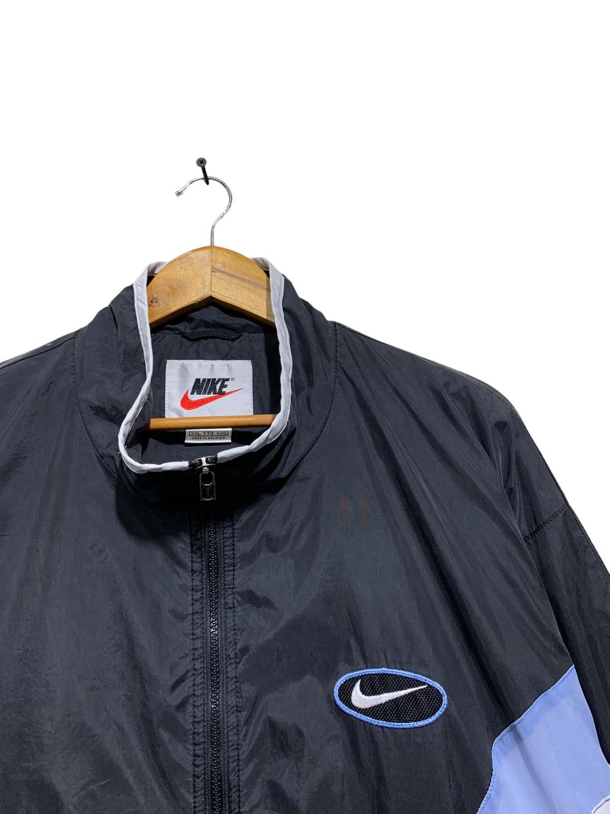 Nike 🔥VTG 90S NIKE LIGHT JACKETS BIG SWOOSH Size US XXL / EU 58 / 5 - 7 Thumbnail