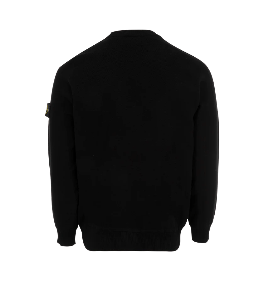 Stone Island o1h1sh10525 Crew Neck Jumper in Black Size US L / EU 52-54 / 3 - 2 Thumbnail