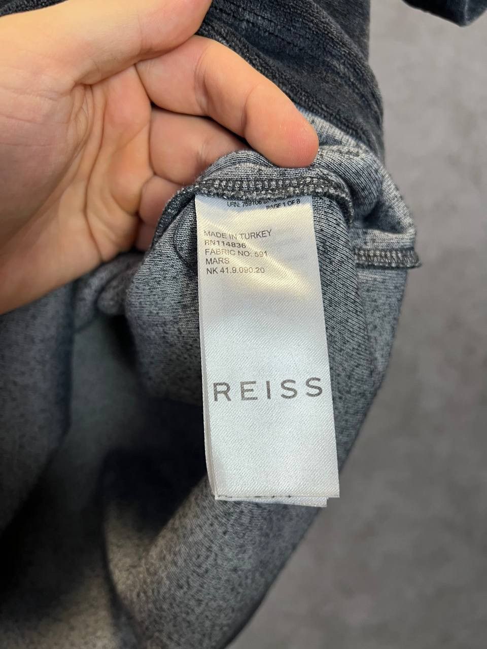 Reiss Reiss designer tee Size US L / EU 52-54 / 3 - 4 Thumbnail
