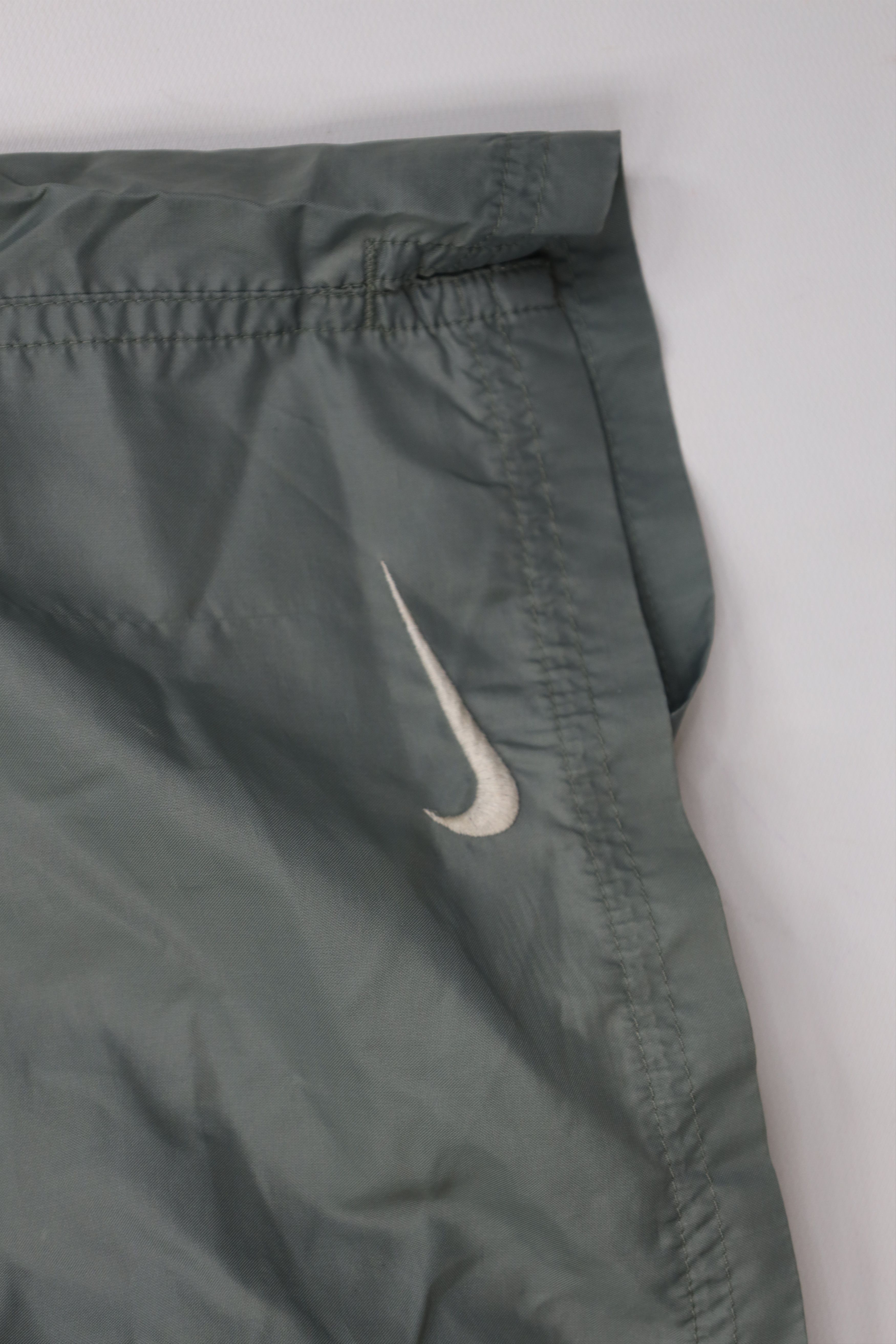 Nike Vintage 90s Nike Scott Mini Swoosh Lined Shorts Swim Trunks Size US 36 / EU 52 - 5 Thumbnail