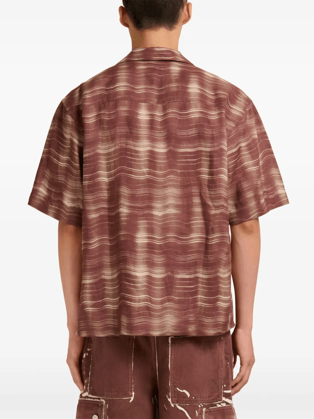 Other Ramie Bowling Shirt | Lightweight Natural Fiber Button Down Size US M / EU 48-50 / 2 - 2 Thumbnail