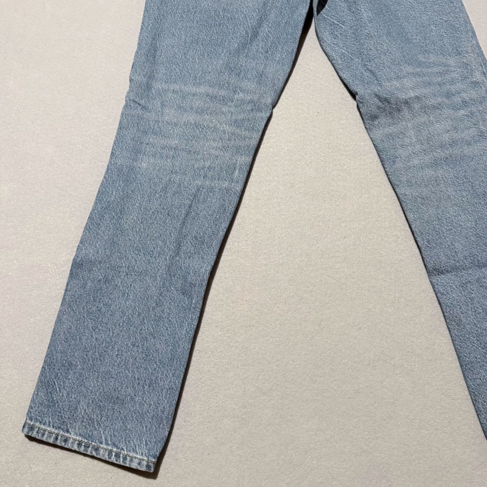 Pacsun Pacsun Mom Jeans Women's Blue Denim Mid-Rise Straight Zip Fly Slim Fit - 24 Size 42" / US 20 - 6 Thumbnail