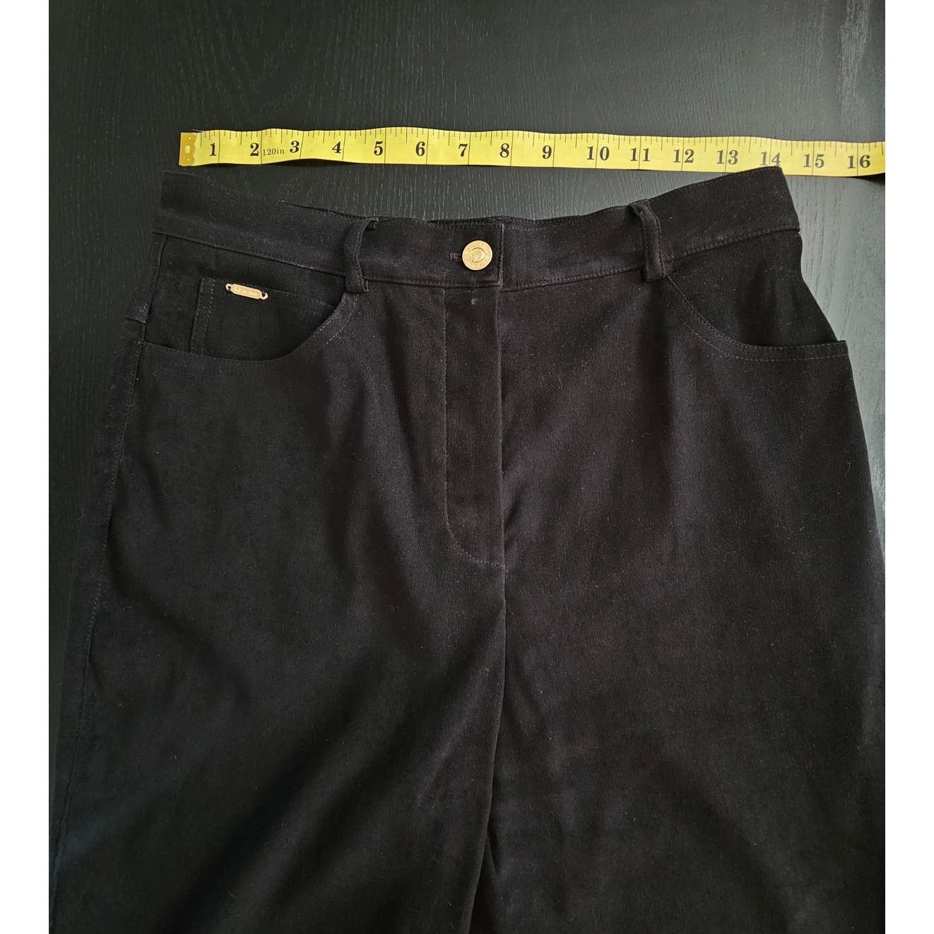 St. John ST. JOHN SPORT Women's Casual High Rise Straight Leg Pants 8 Size 30" / US 8 / IT 44 - 3 Thumbnail