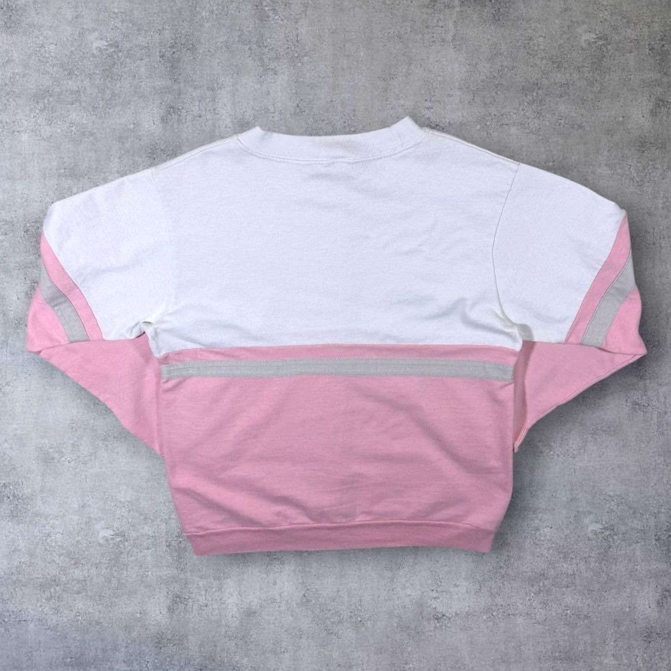 Vintage Vintage 90's St. Thomas Made In USA Tourist Graphic White Pink Sweatshirt Small Size US S / EU 44-46 / 1 - 2 Thumbnail