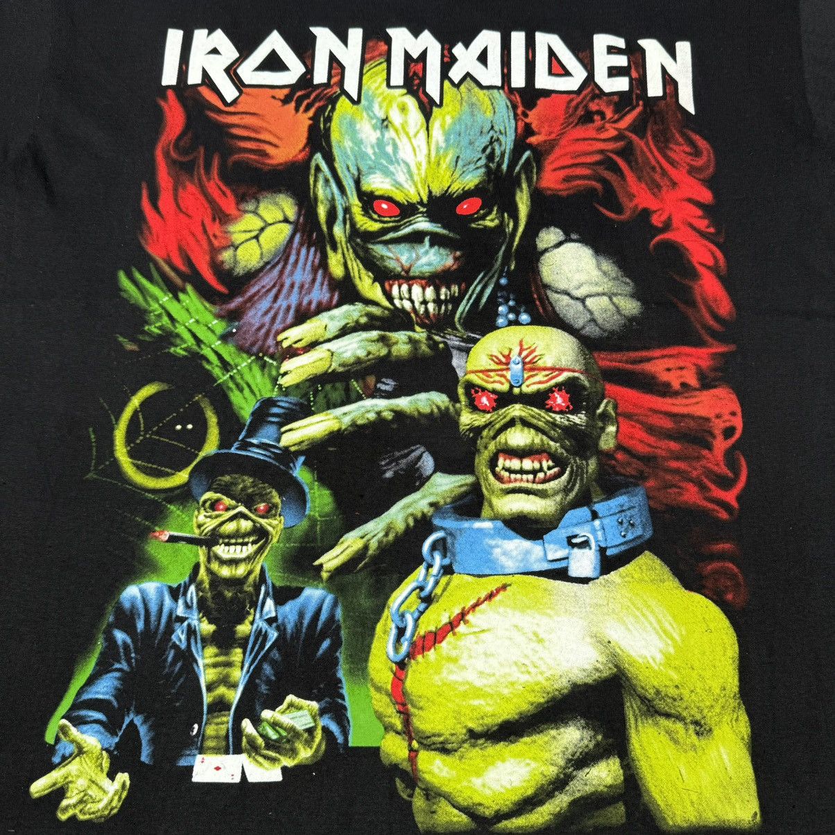Band Tees Vintage 1998 Iron Maiden ‘Virtual XI’ Rare Euro Tour T Shirt Size US XL / EU 56 / 4 - 4 Thumbnail