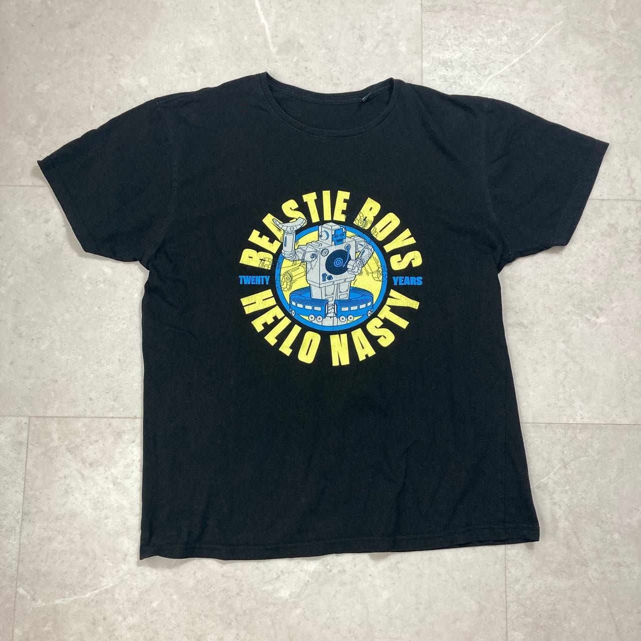 Vintage Beastie Boys Hello Nasty Punk Rock Rap Band Tee