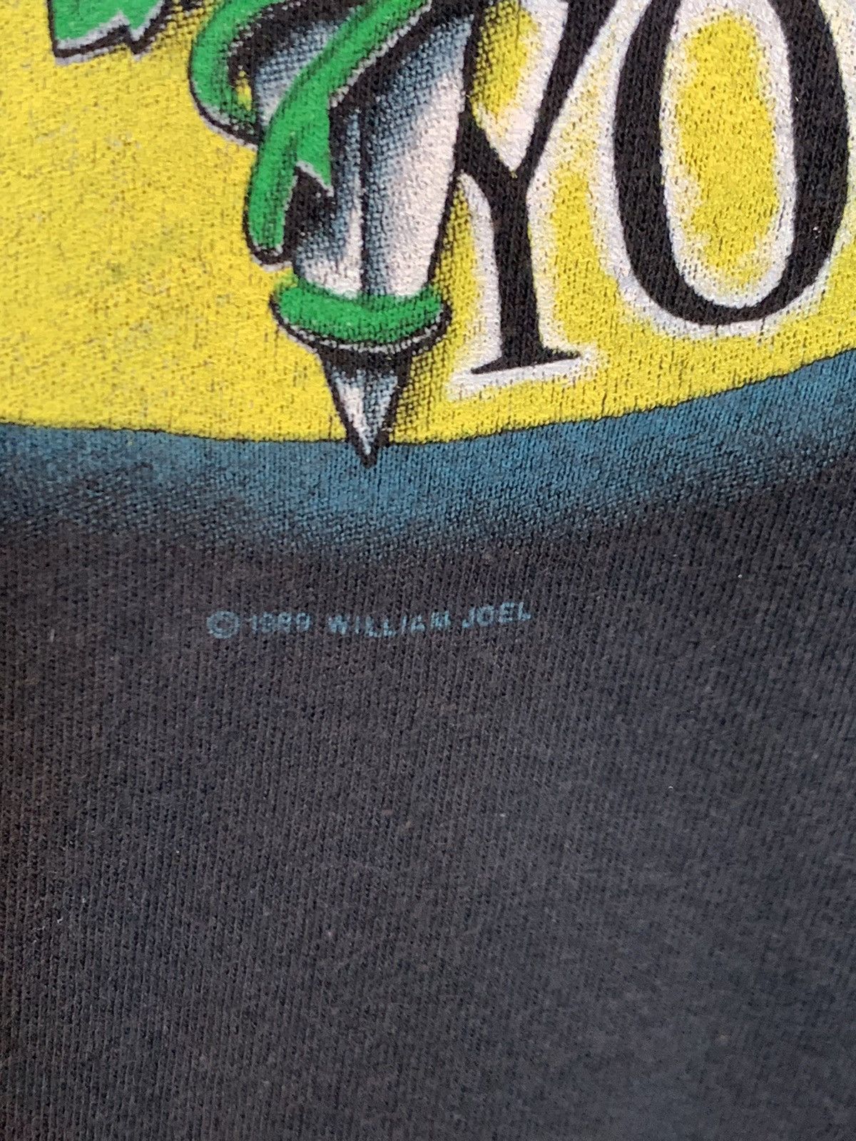 Band Tees × Vintage *RARE* Vintage 1990 Billy Joel Storm Front Tour T-Shirt - XL Size US XL / EU 56 / 4 - 9 Thumbnail