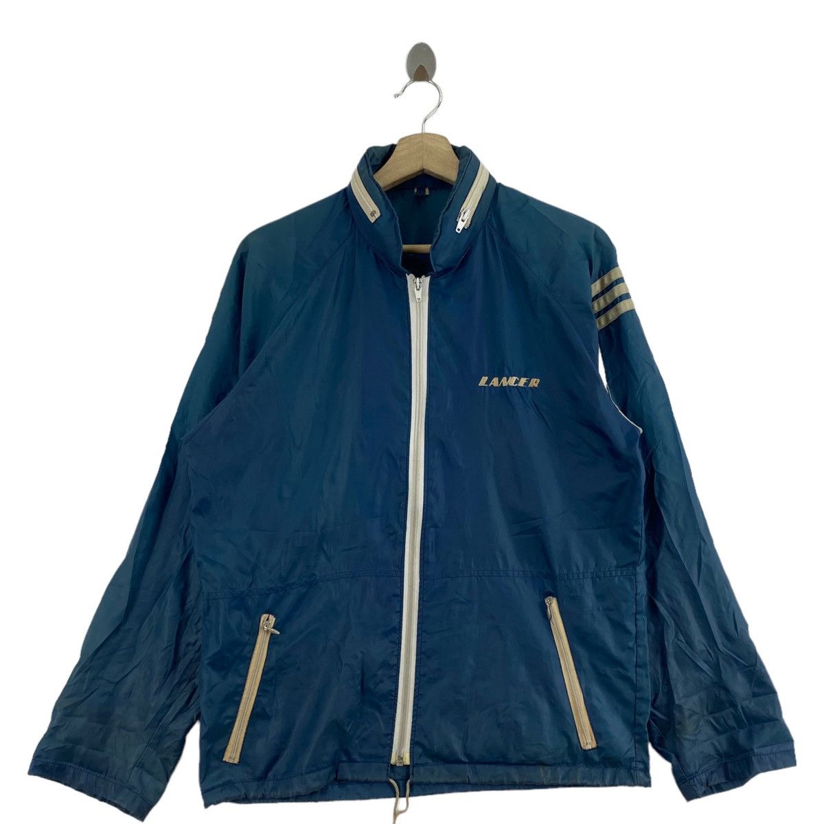 Other LANCER Embroidered Brand Full Zipper Blue Light Jacket Size US M / EU 48-50 / 2 - 1 Thumbnail