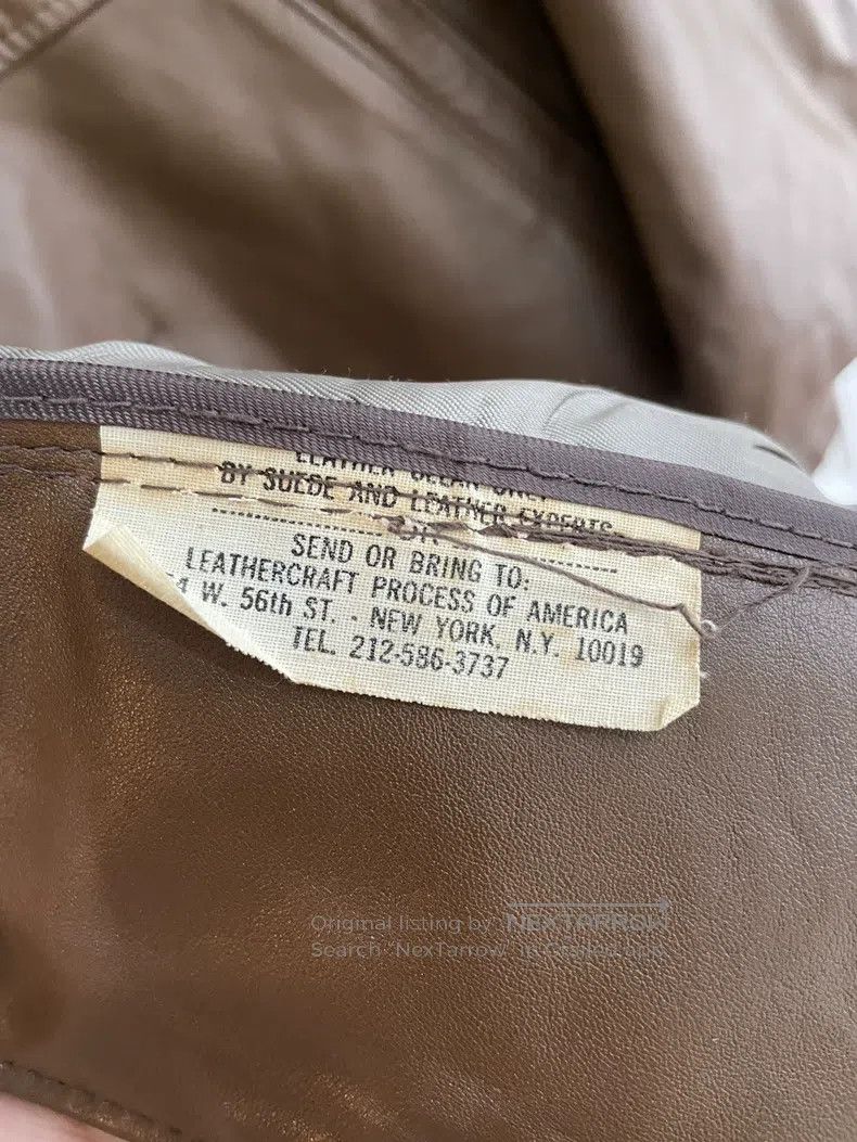 Schott Schott The first year of the leather coat Size US M / EU 48-50 / 2 - 5 Thumbnail