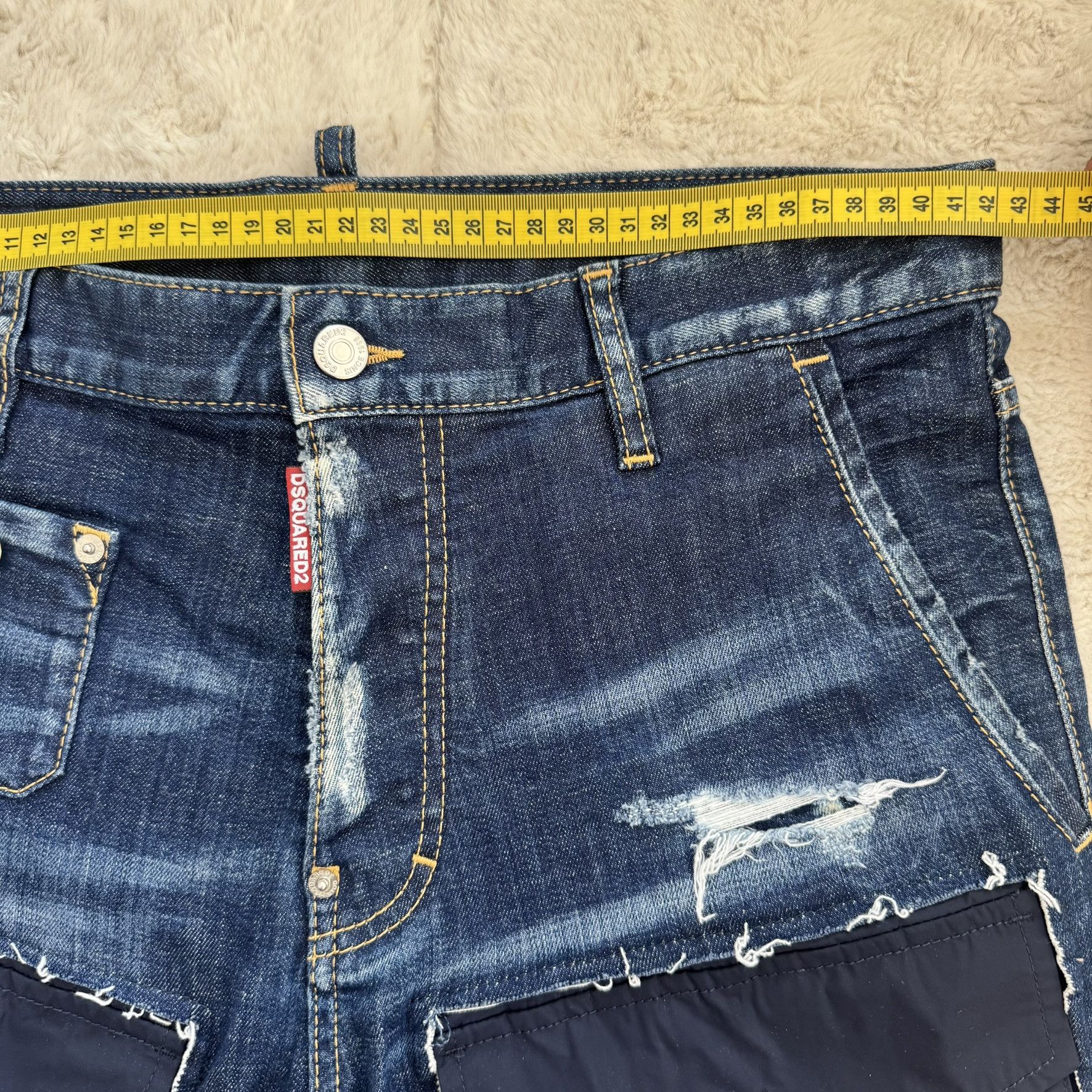 Dsquared2 Dsquared2 Cargo Jeans w/ Nylon Pockets – Size 48 (M) Size US 32 / EU 48 - 9 Thumbnail