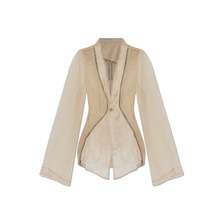 Rick Owens RICK OWENS Stag Beige Transparent Jacket New & Authentic (Wo Size M / US 6-8 / IT 42-44 - 1 Preview