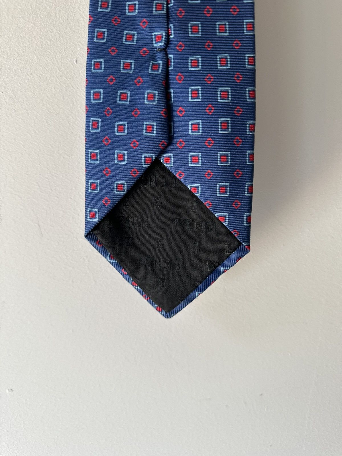 Fendi Fendi 100% Silk Tie – Made in Italy Size ONE SIZE - 3 Thumbnail
