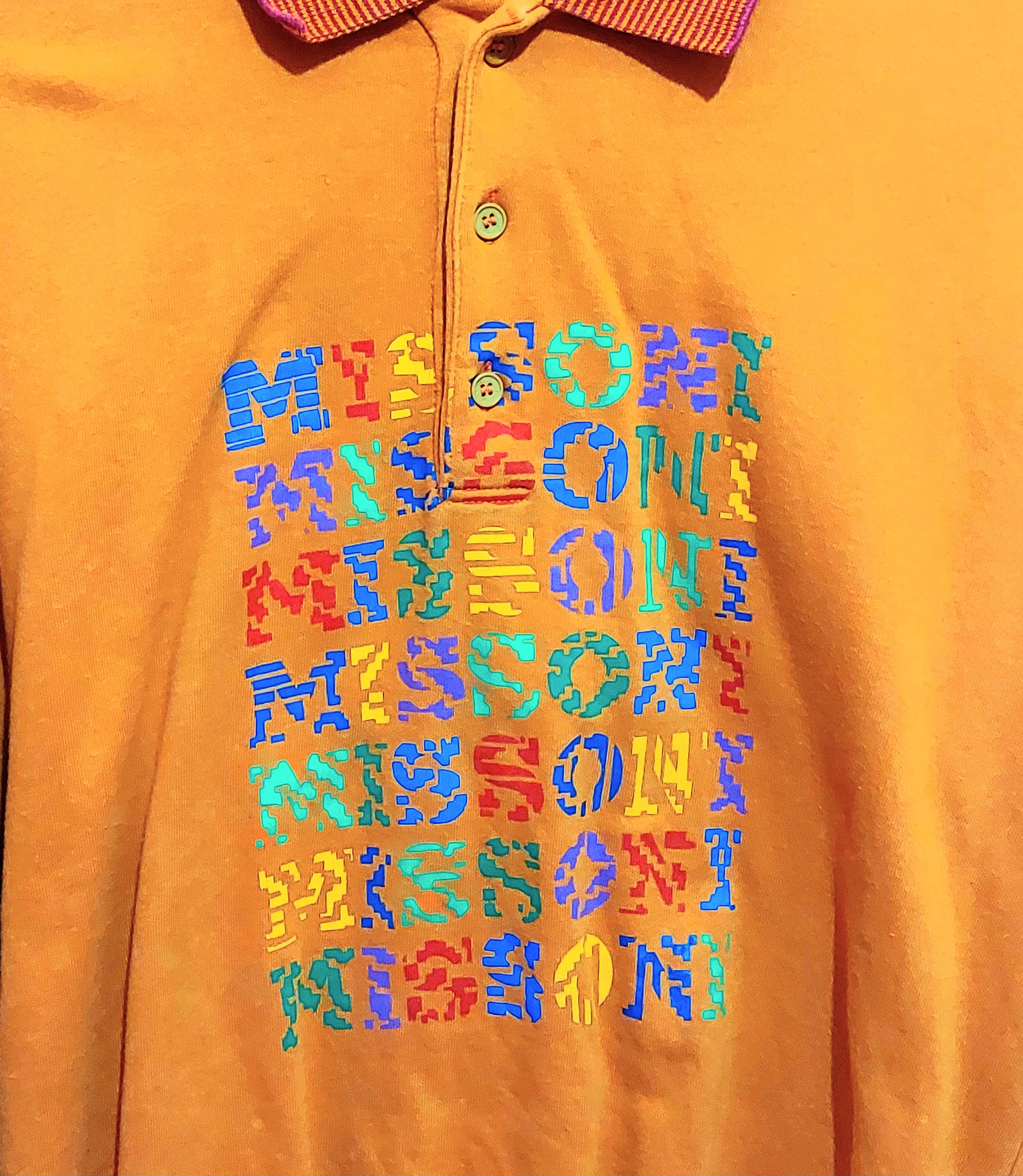 Missoni Missoni Sports Logo Label Long Sleeve T-Shirt Size US S / EU 44-46 / 1 - 4 Thumbnail