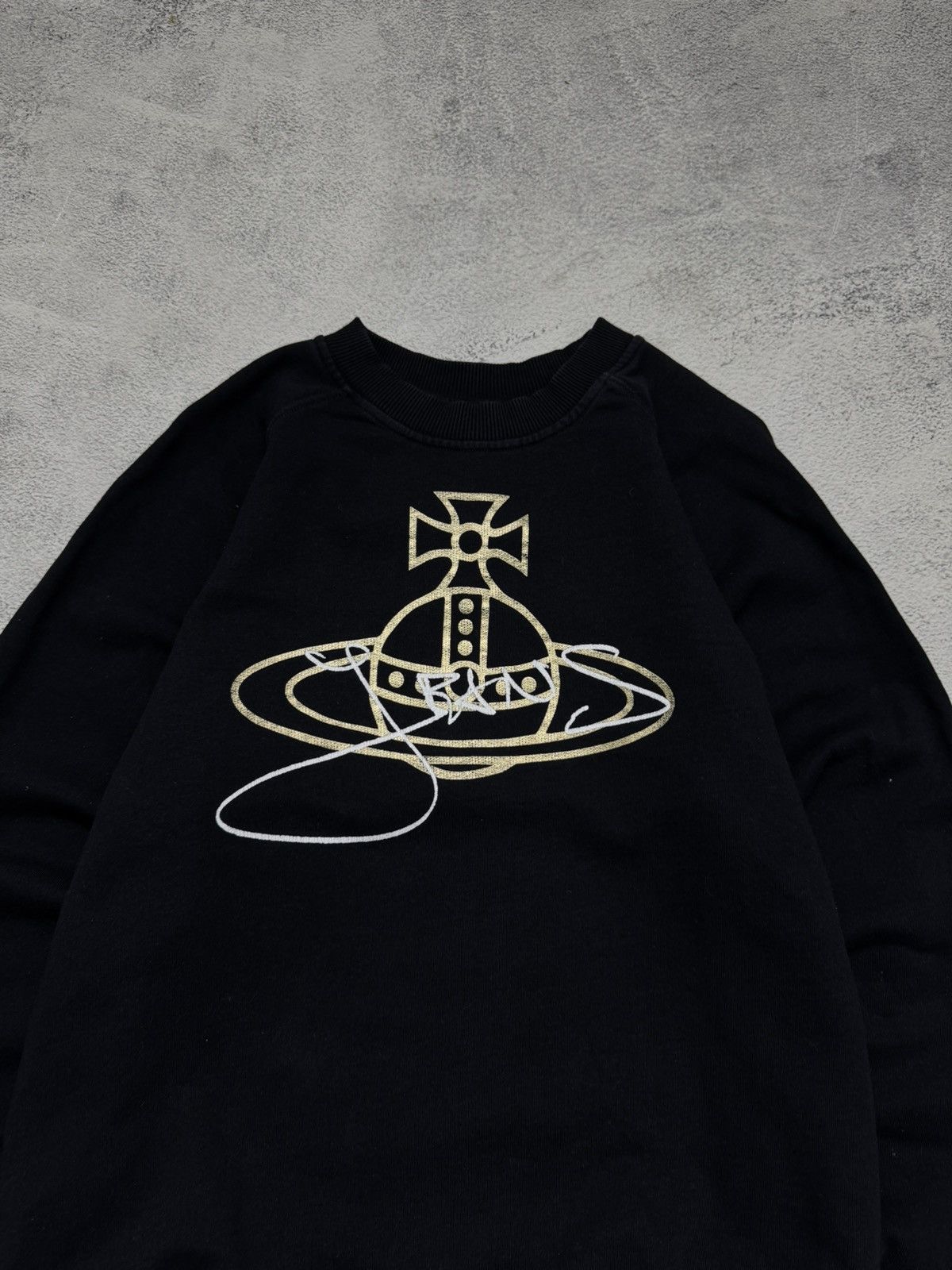 Vivienne Westwood Vivienne Westwood big gold orb sweatshirt anglomania Size M / US 6-8 / IT 42-44 - 4 Thumbnail