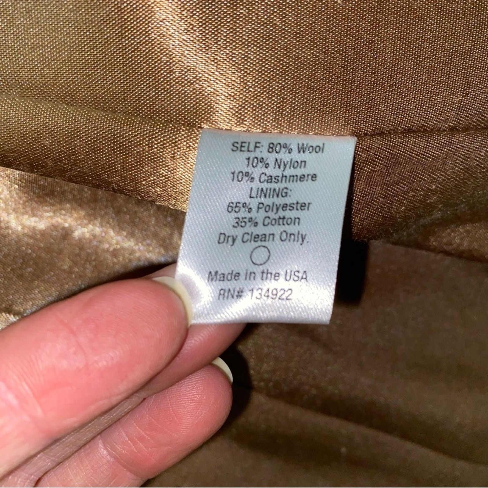 Emerson Fry Emerson Fry $328 JUDE Jacket Camel Wool Cashmere sz 00 NWOT Size XXS / US 00 / IT 34 - 10 Thumbnail