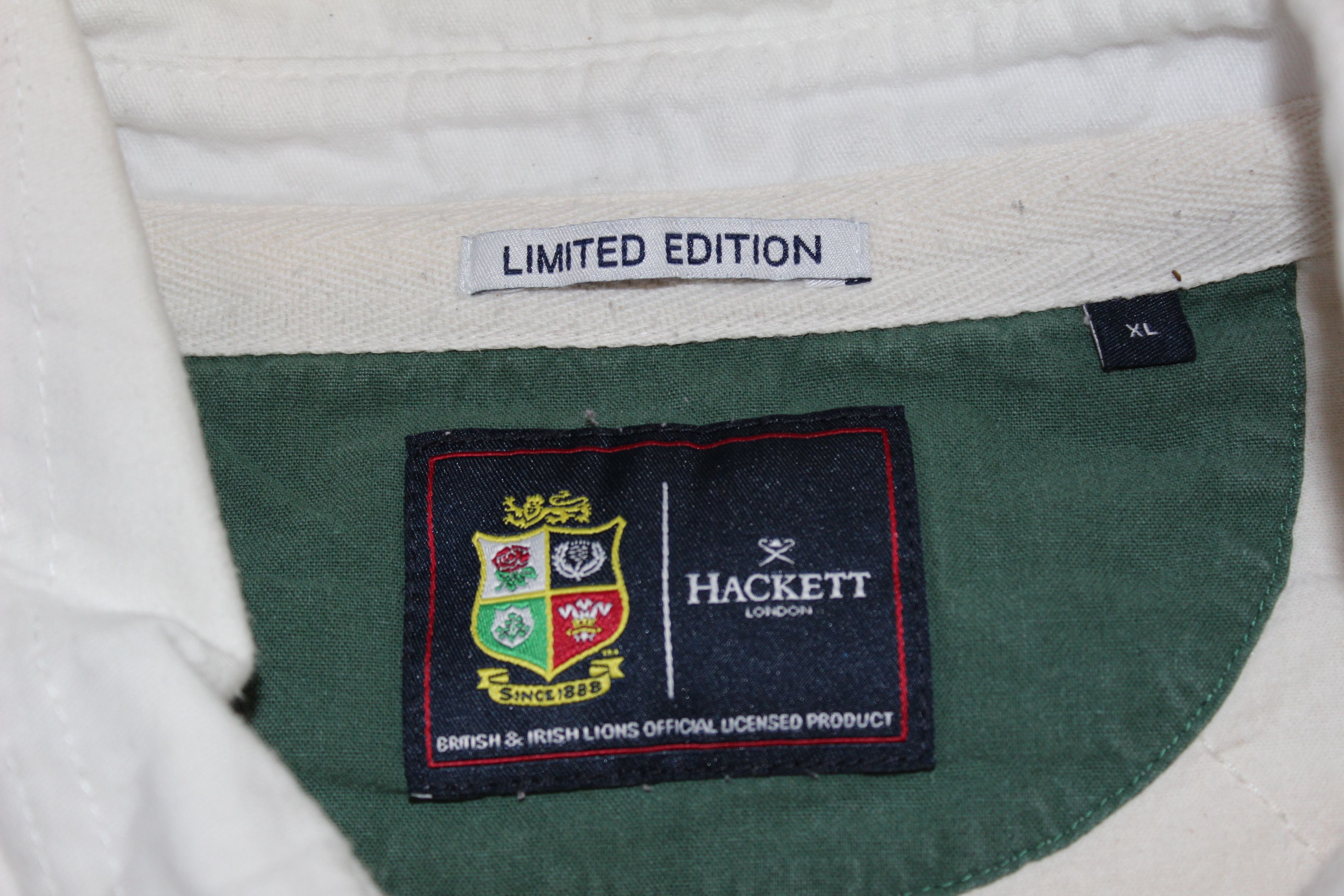 Hackett Hackett British&Irish Lions Rugby Shirt Top Size XL Size US XL / EU 56 / 4 - 5 Thumbnail