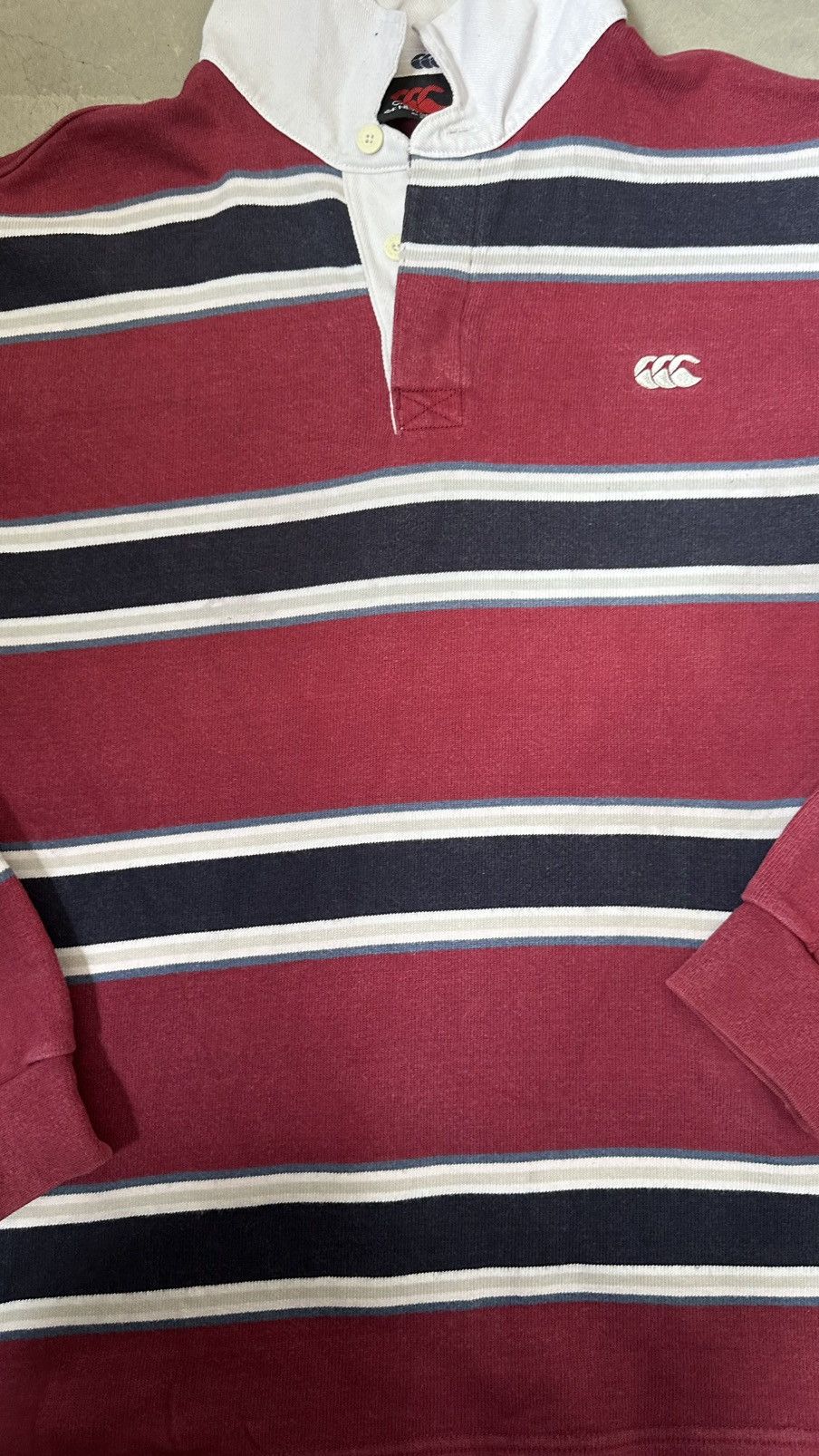 Canterbury of New Zealand VINTAGE CANTERBURY RUGBY POLO TEE Size US M / EU 48-50 / 2 - 2 Thumbnail
