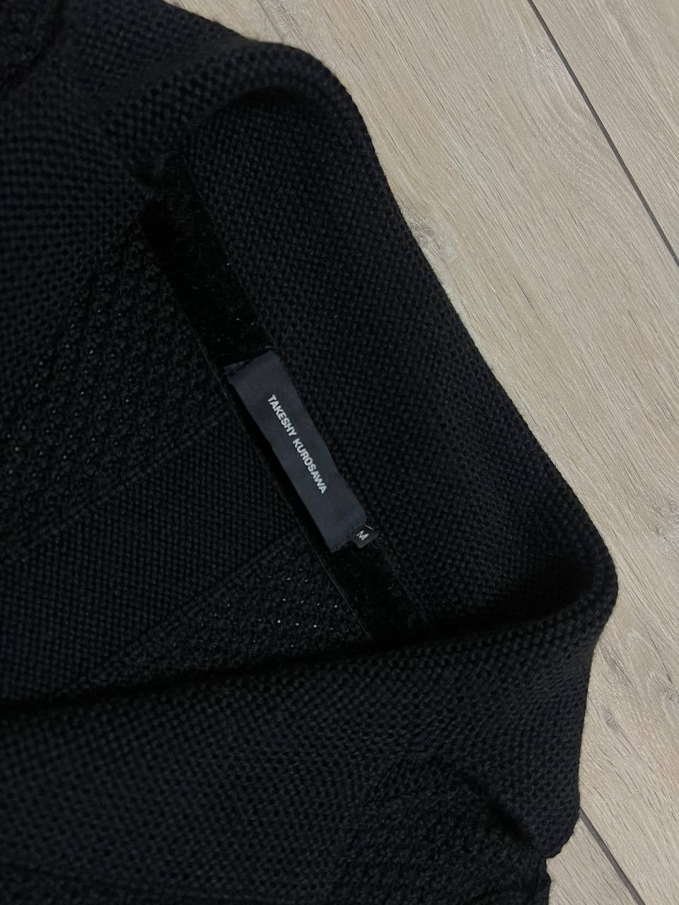Japanese Brand × Takeshy Kurosawa Takeshy Kurosawa Cardigan Knit V-neck Wool Black size M Slim Size US M / EU 48-50 / 2 - 4 Thumbnail